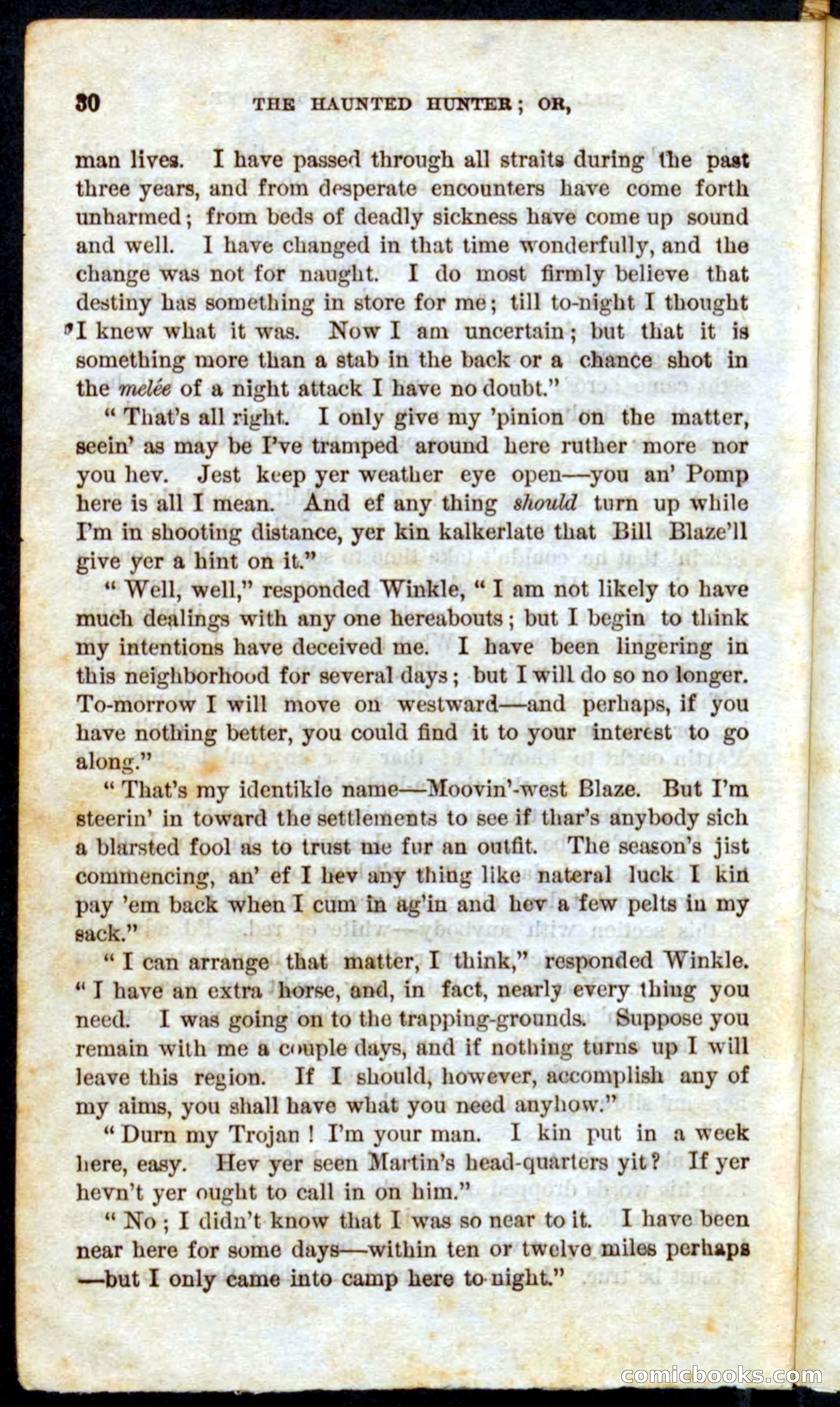 Beadle's Pocket Novels No. 62: The Luckless Trapper — page 28 of 100