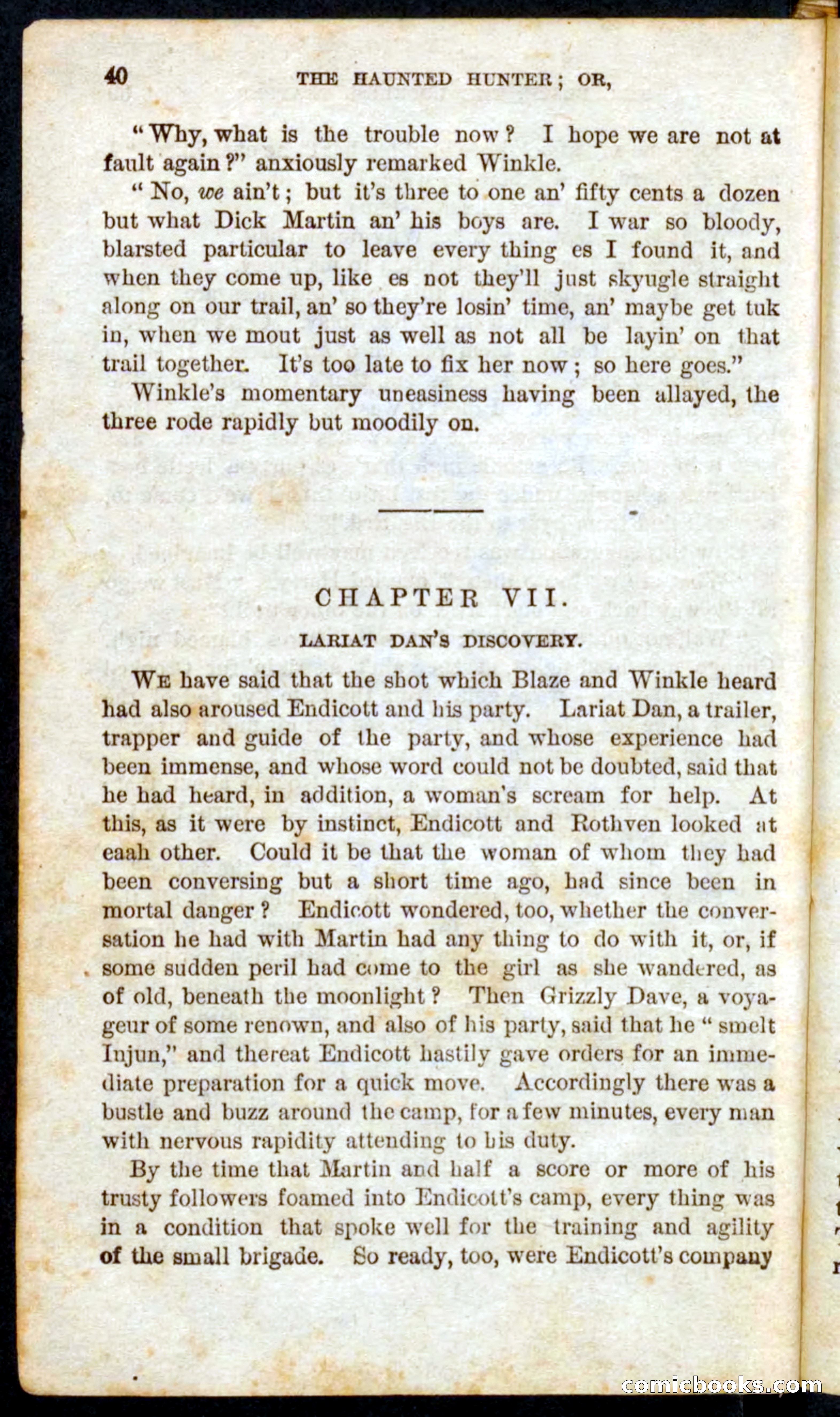 Beadle's Pocket Novels No. 62: The Luckless Trapper — page 38 of 100