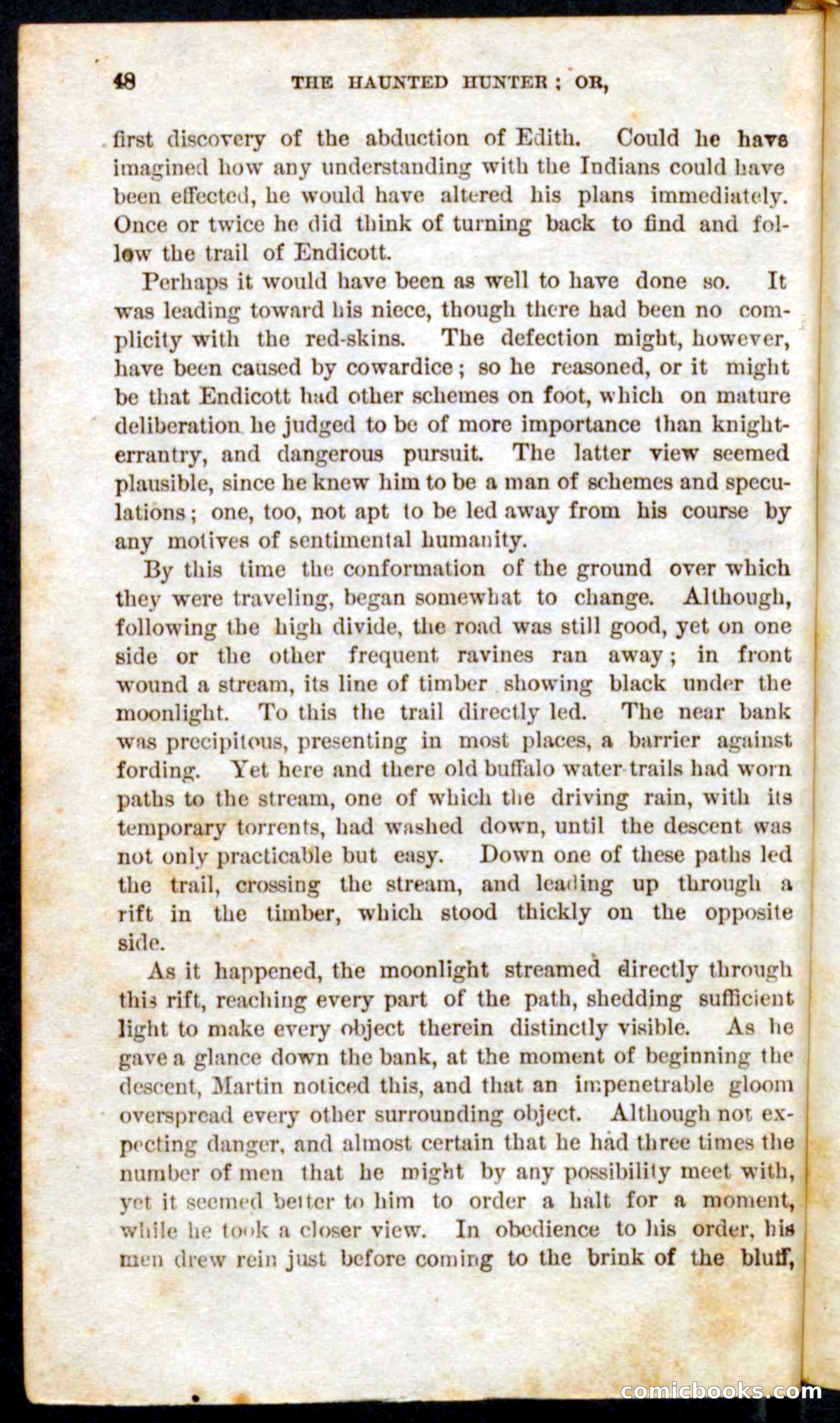 Beadle's Pocket Novels No. 62: The Luckless Trapper — page 46 of 100