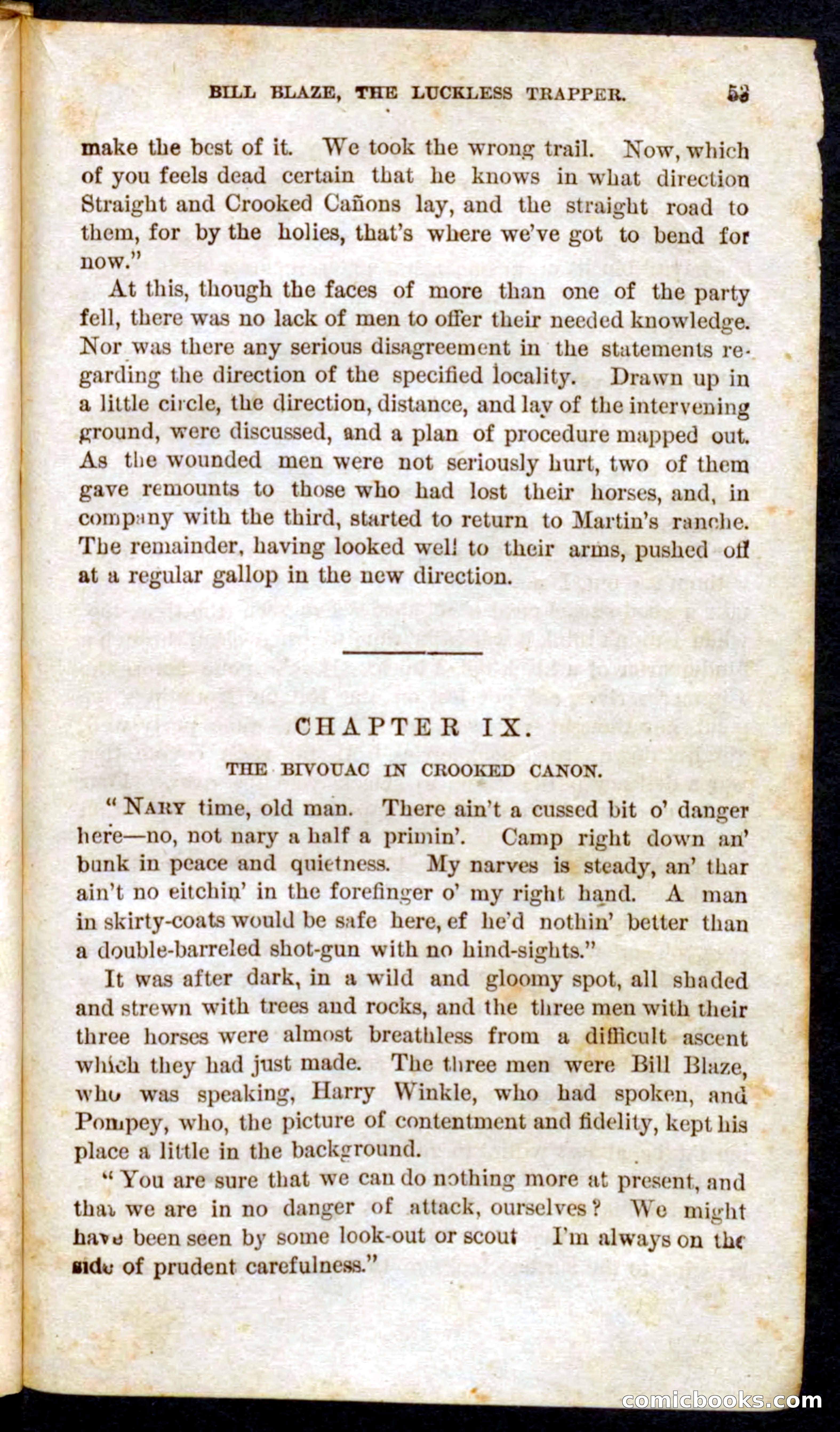 Beadle's Pocket Novels No. 62: The Luckless Trapper — page 51 of 100