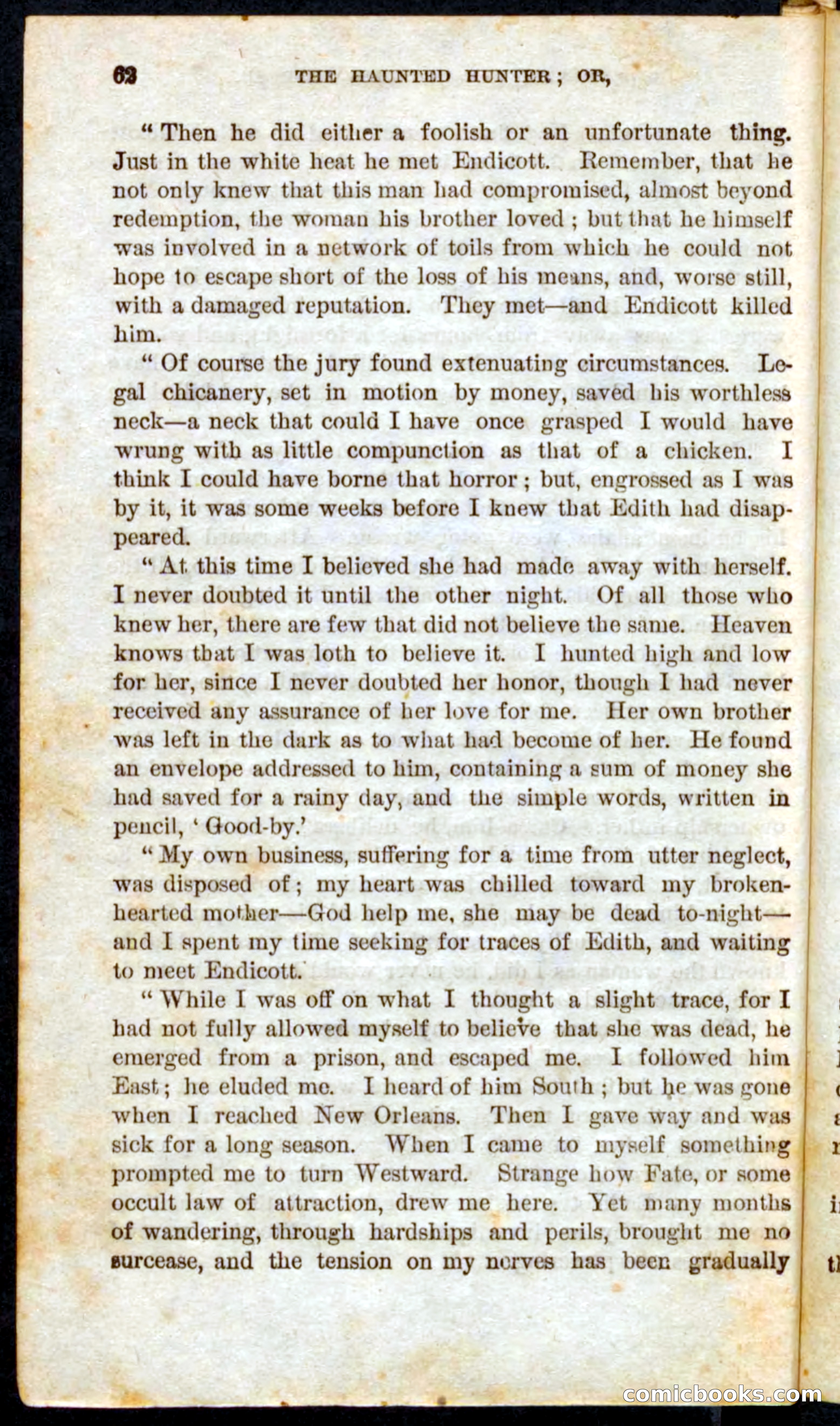 Beadle's Pocket Novels No. 62: The Luckless Trapper — page 60 of 100