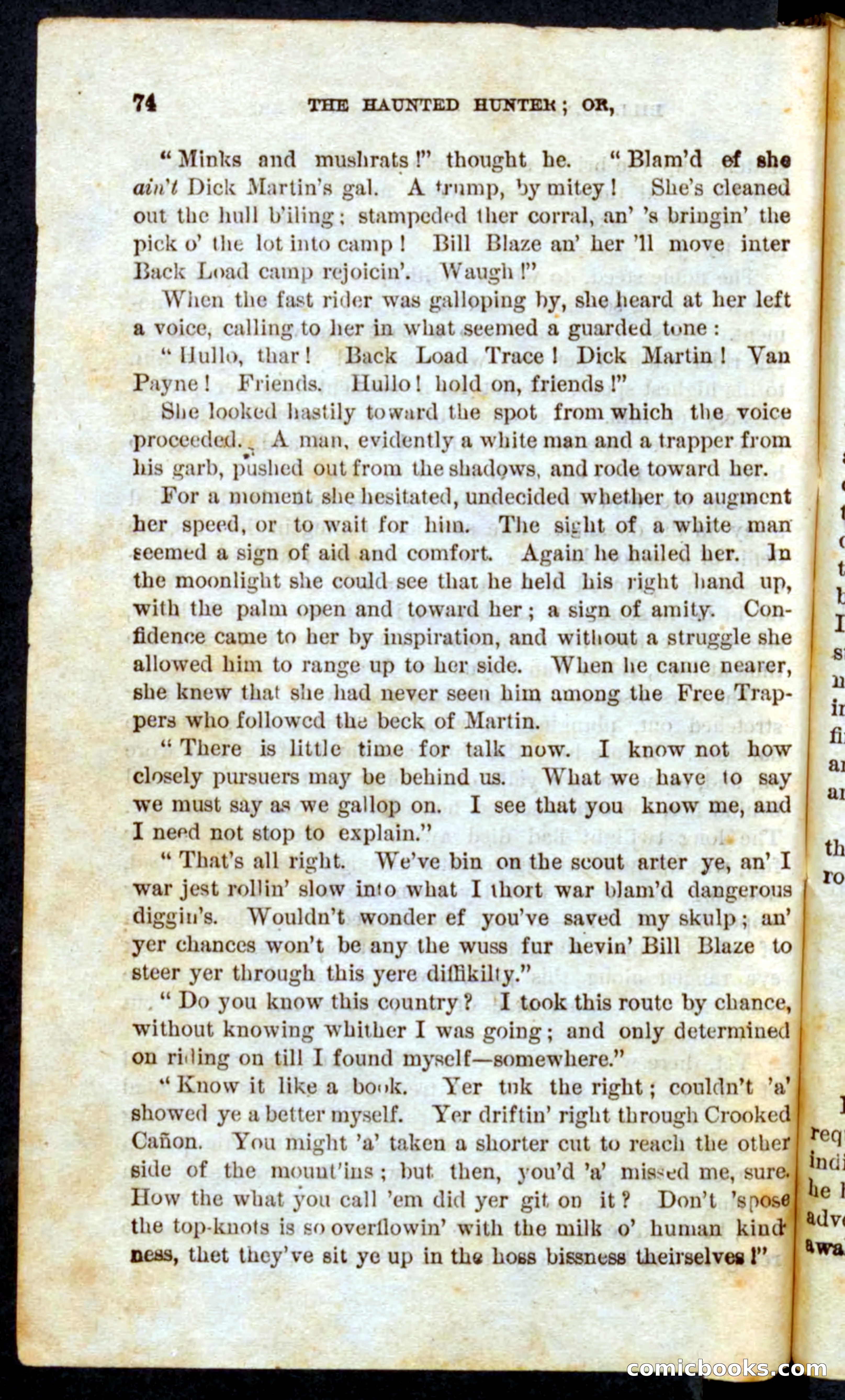 Beadle's Pocket Novels No. 62: The Luckless Trapper — page 72 of 100