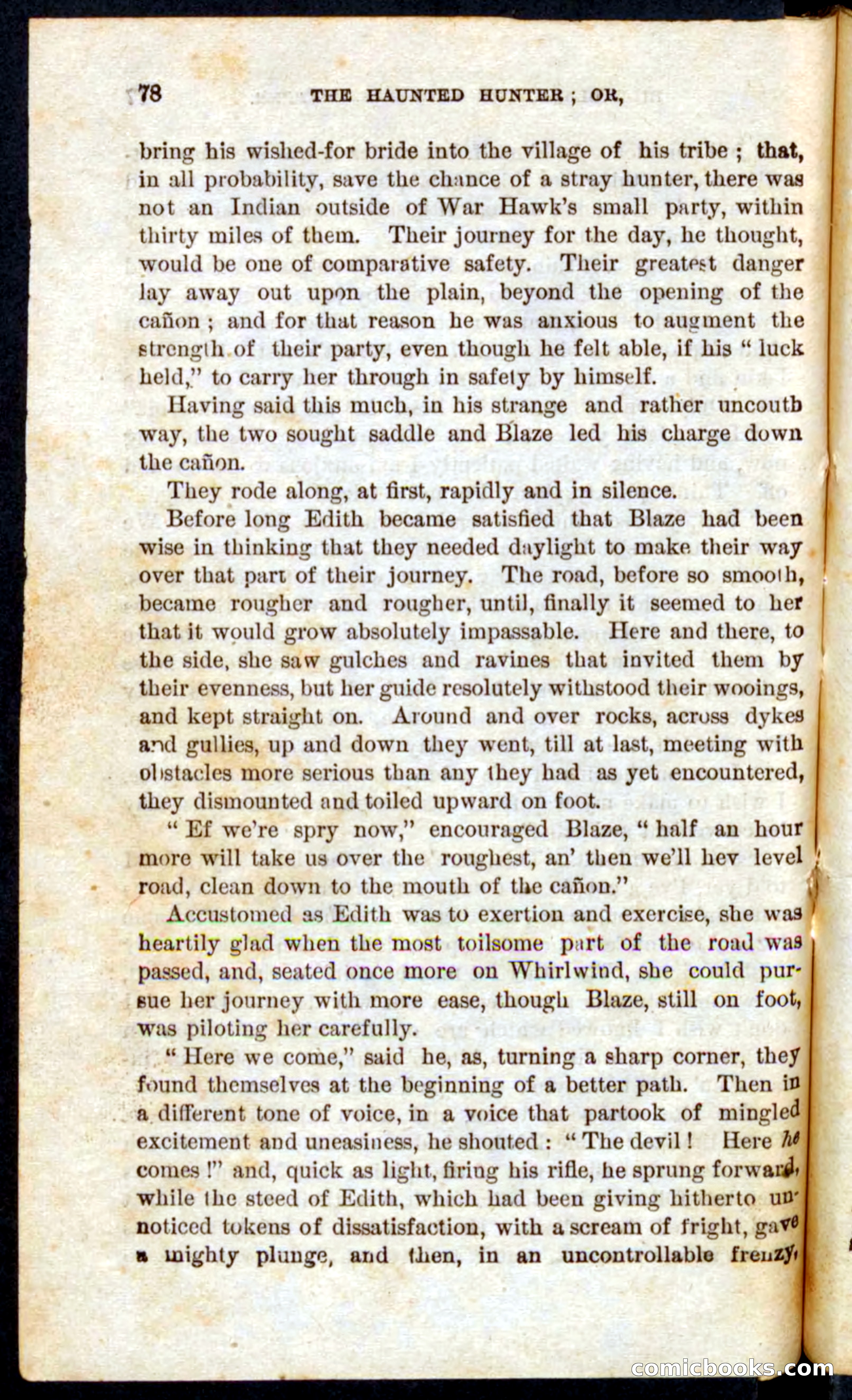 Beadle's Pocket Novels No. 62: The Luckless Trapper — page 76 of 100