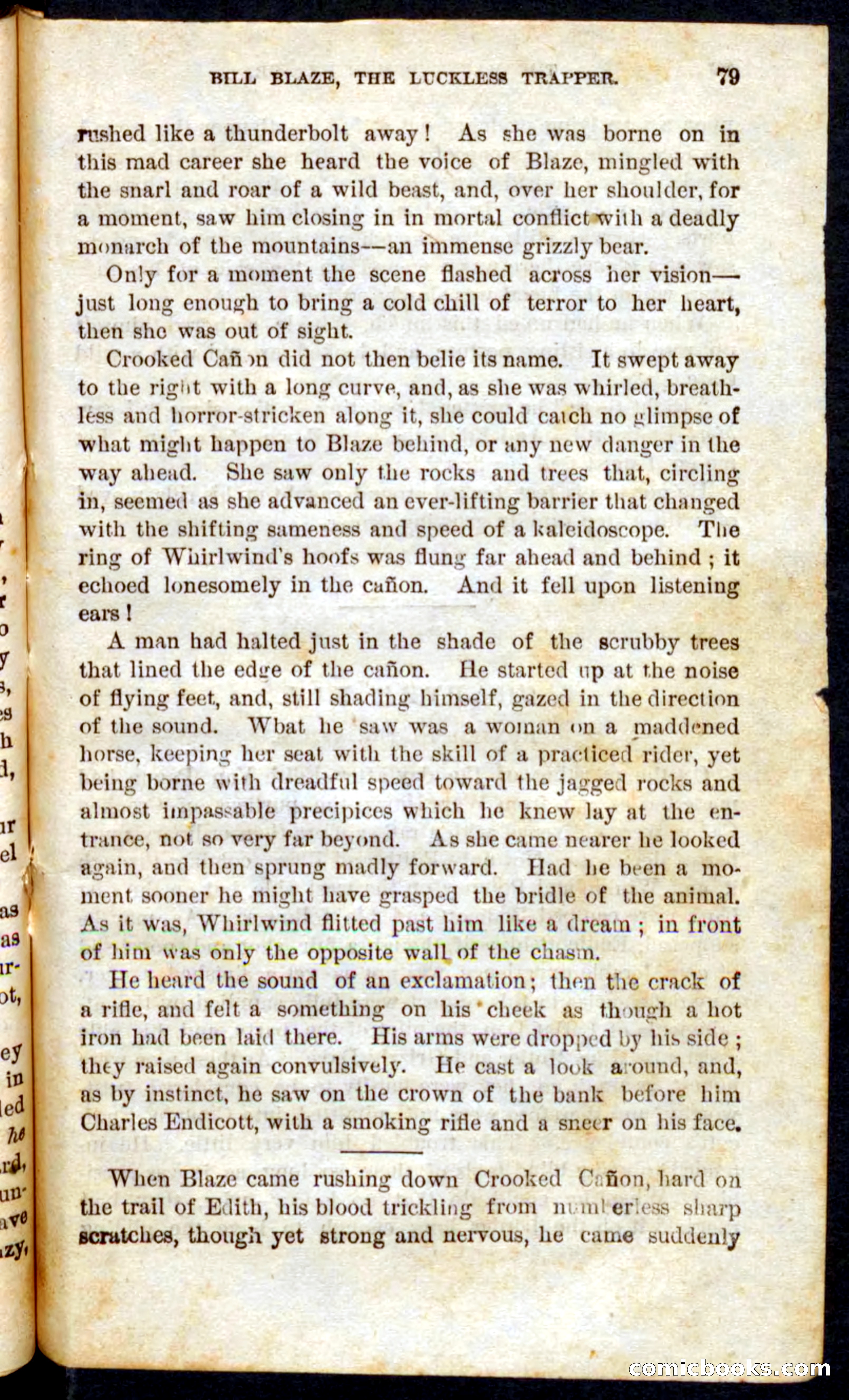 Beadle's Pocket Novels No. 62: The Luckless Trapper — page 77 of 100