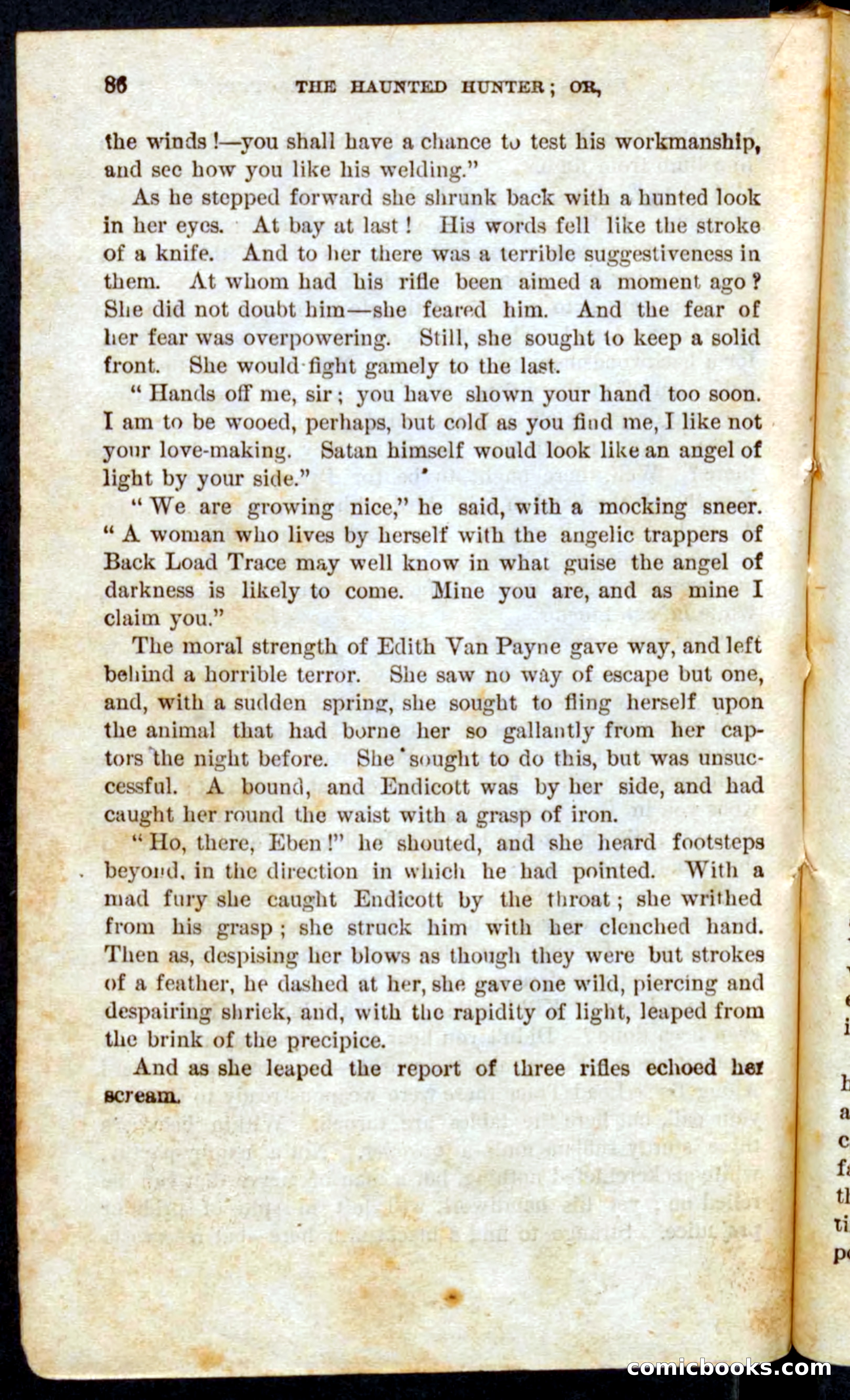 Beadle's Pocket Novels No. 62: The Luckless Trapper — page 84 of 100