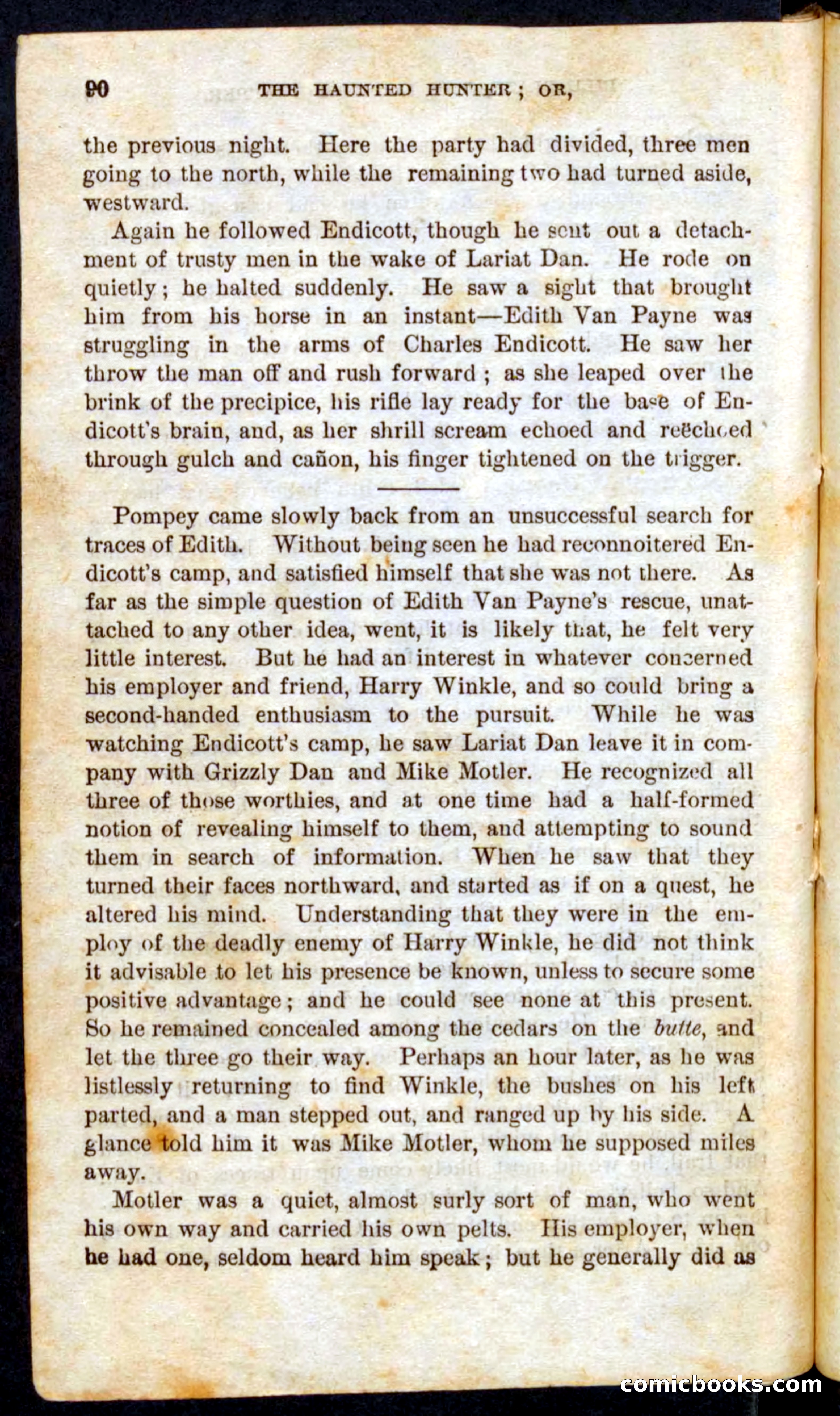 Beadle's Pocket Novels No. 62: The Luckless Trapper — page 88 of 100