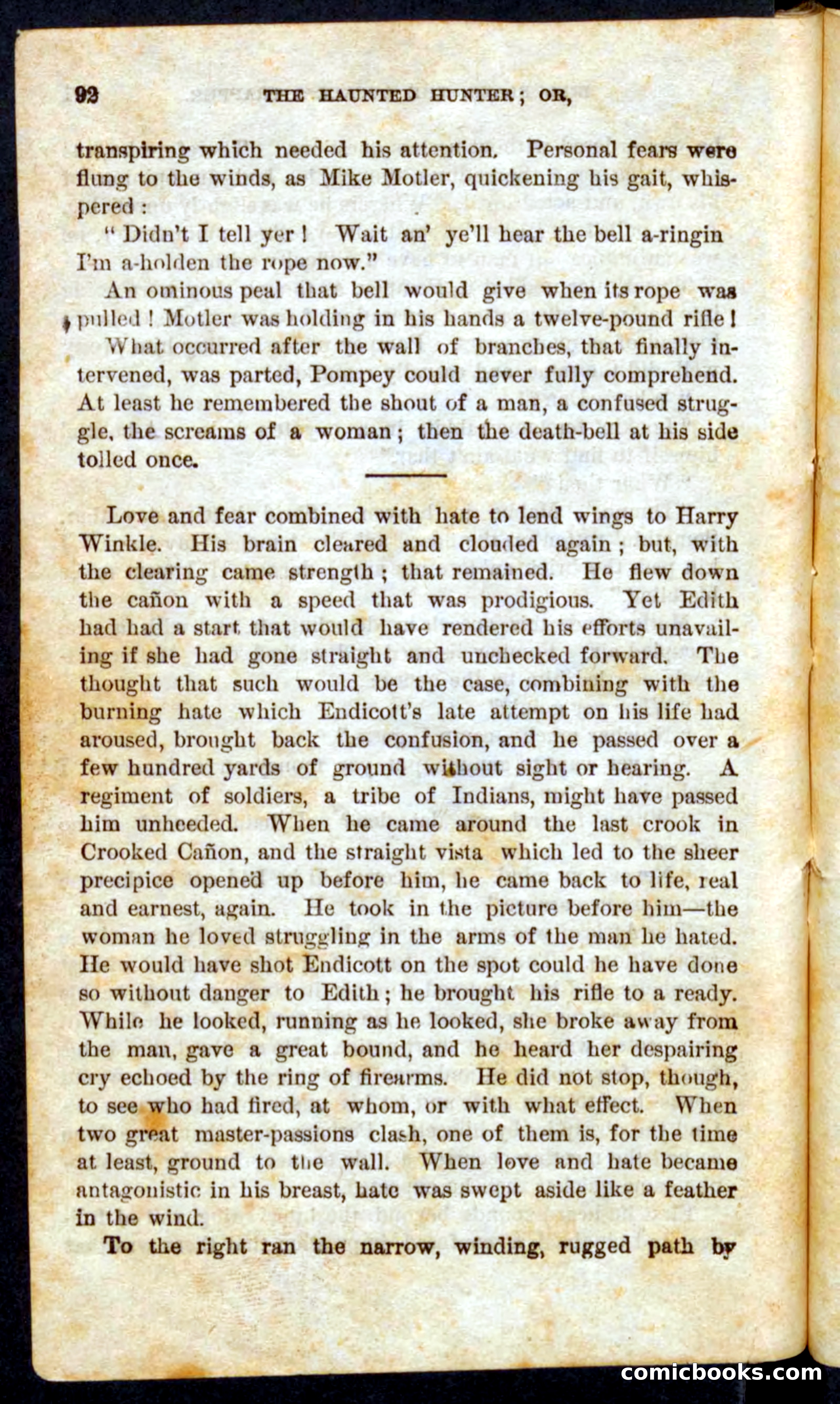 Beadle's Pocket Novels No. 62: The Luckless Trapper — page 90 of 100