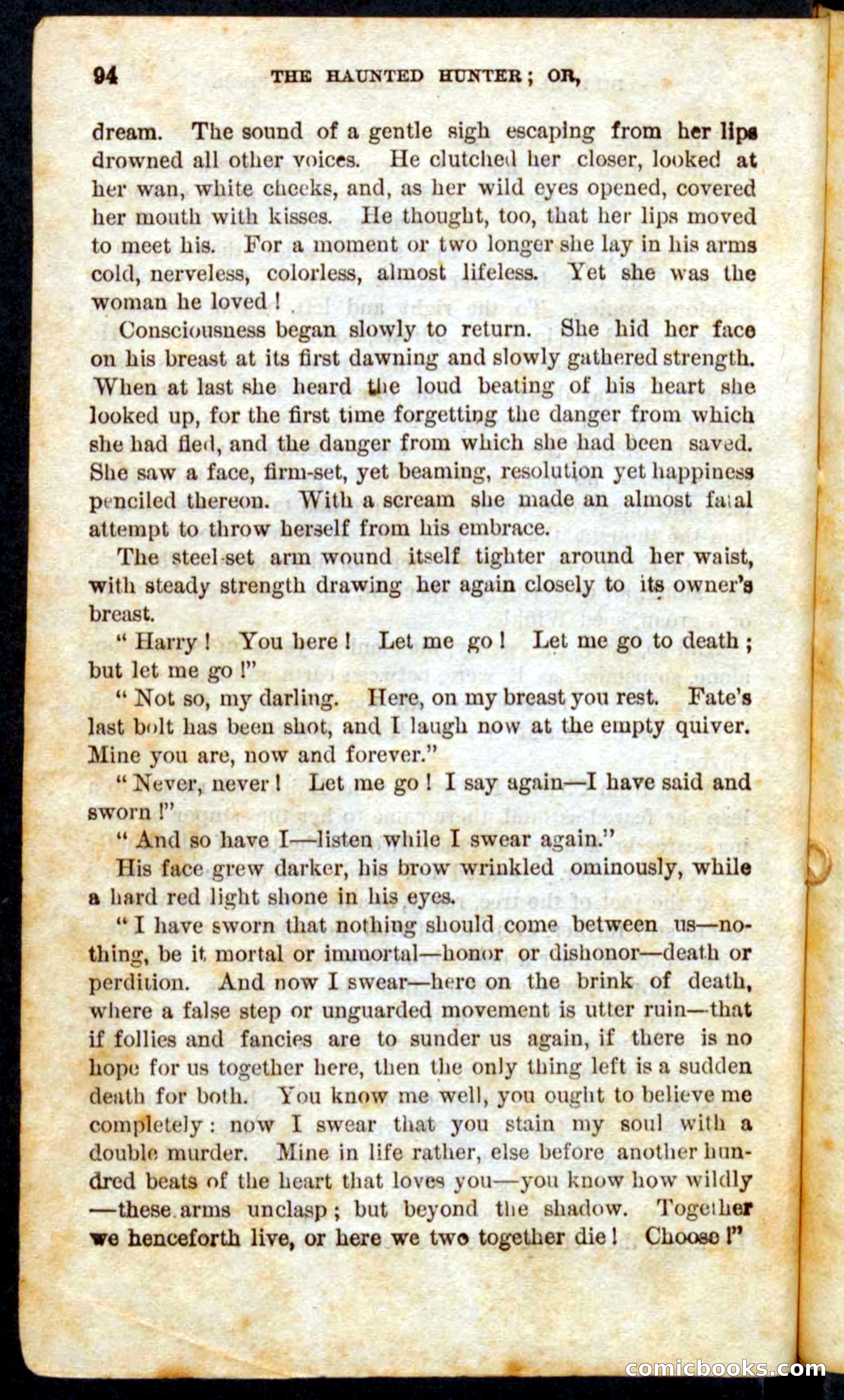 Beadle's Pocket Novels No. 62: The Luckless Trapper — page 92 of 100