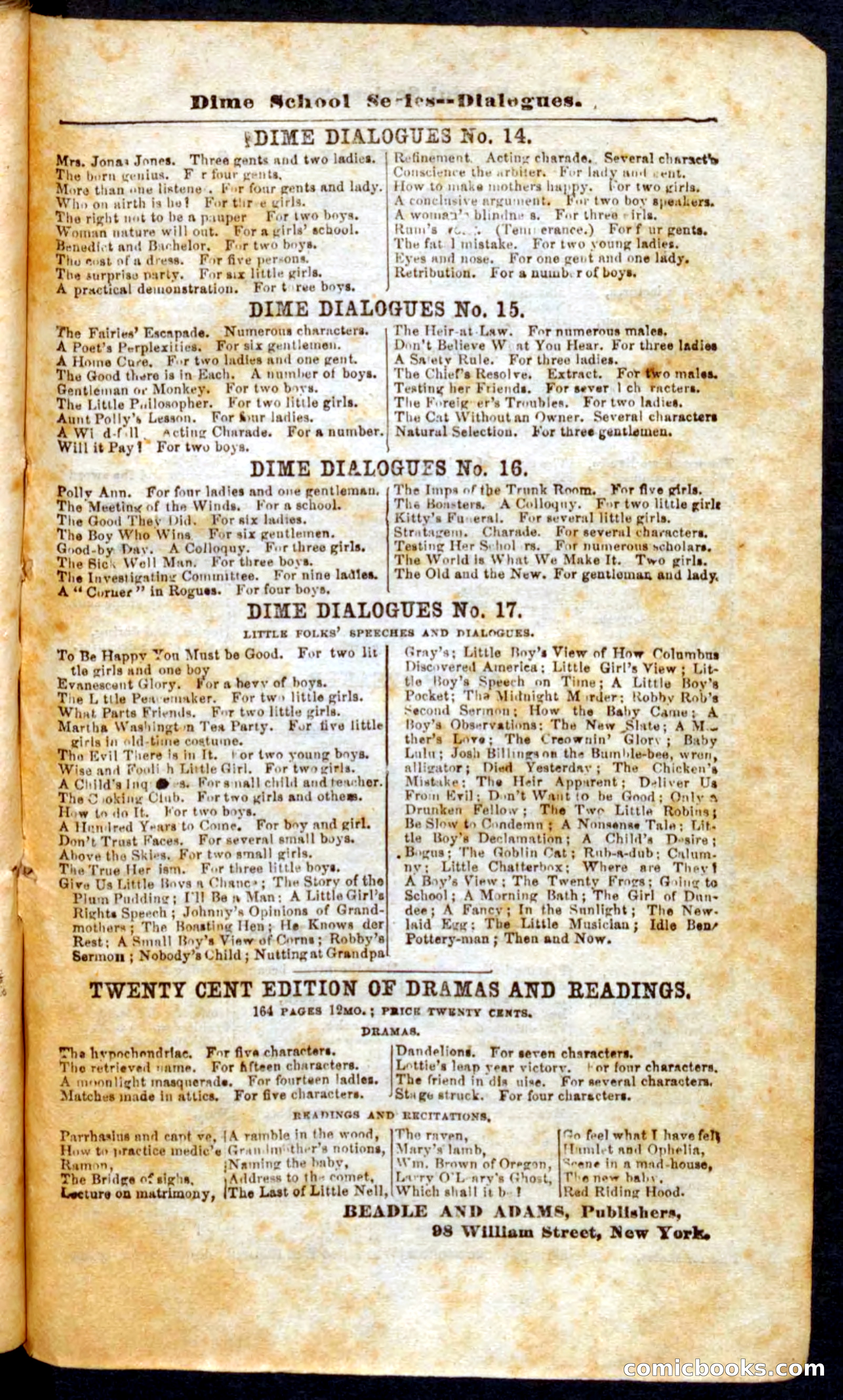 Beadle's Pocket Novels No. 62: The Luckless Trapper — page 97 of 100