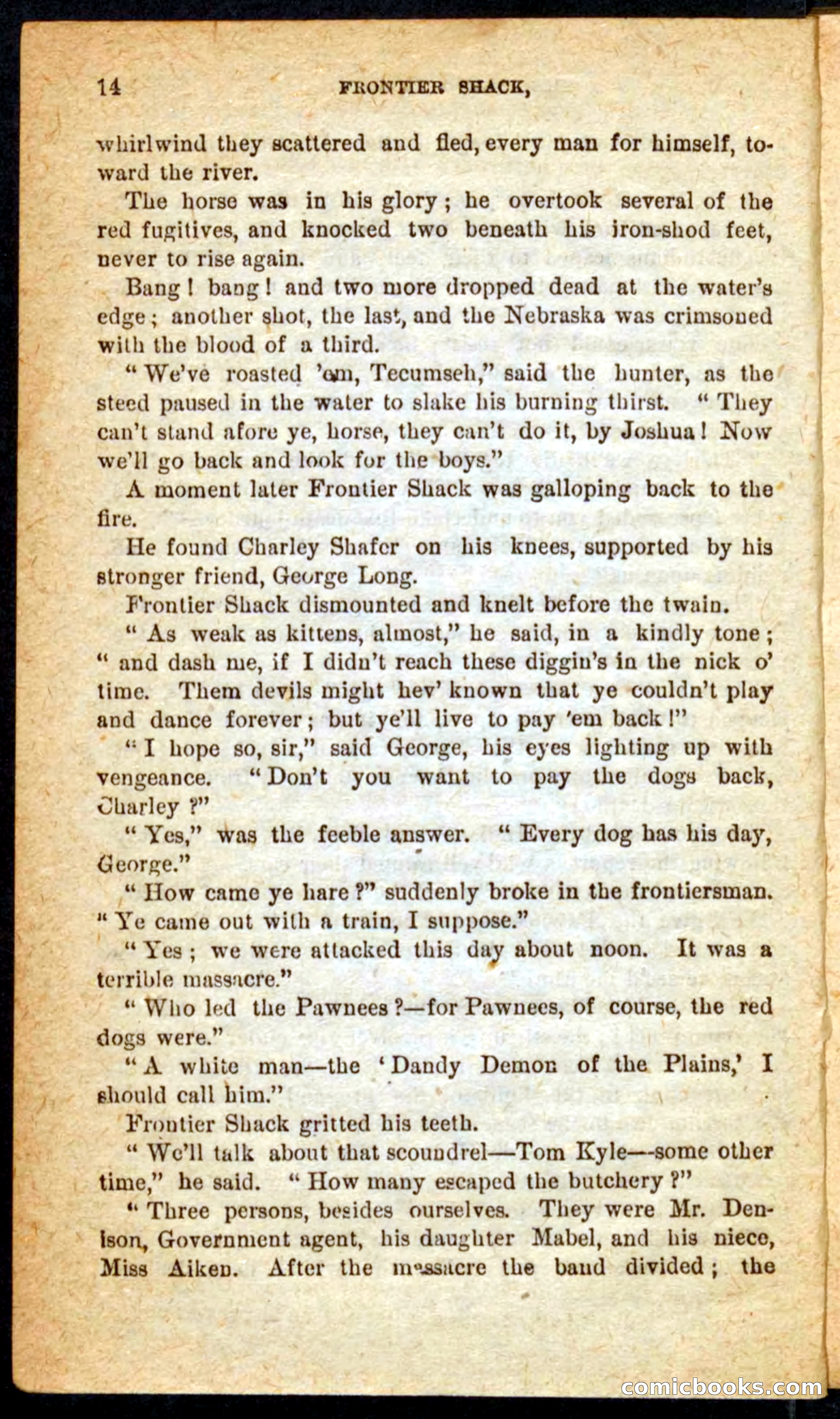 Beadle's Pocket Novels No. 64: The Island Trapper — page 10 of 100