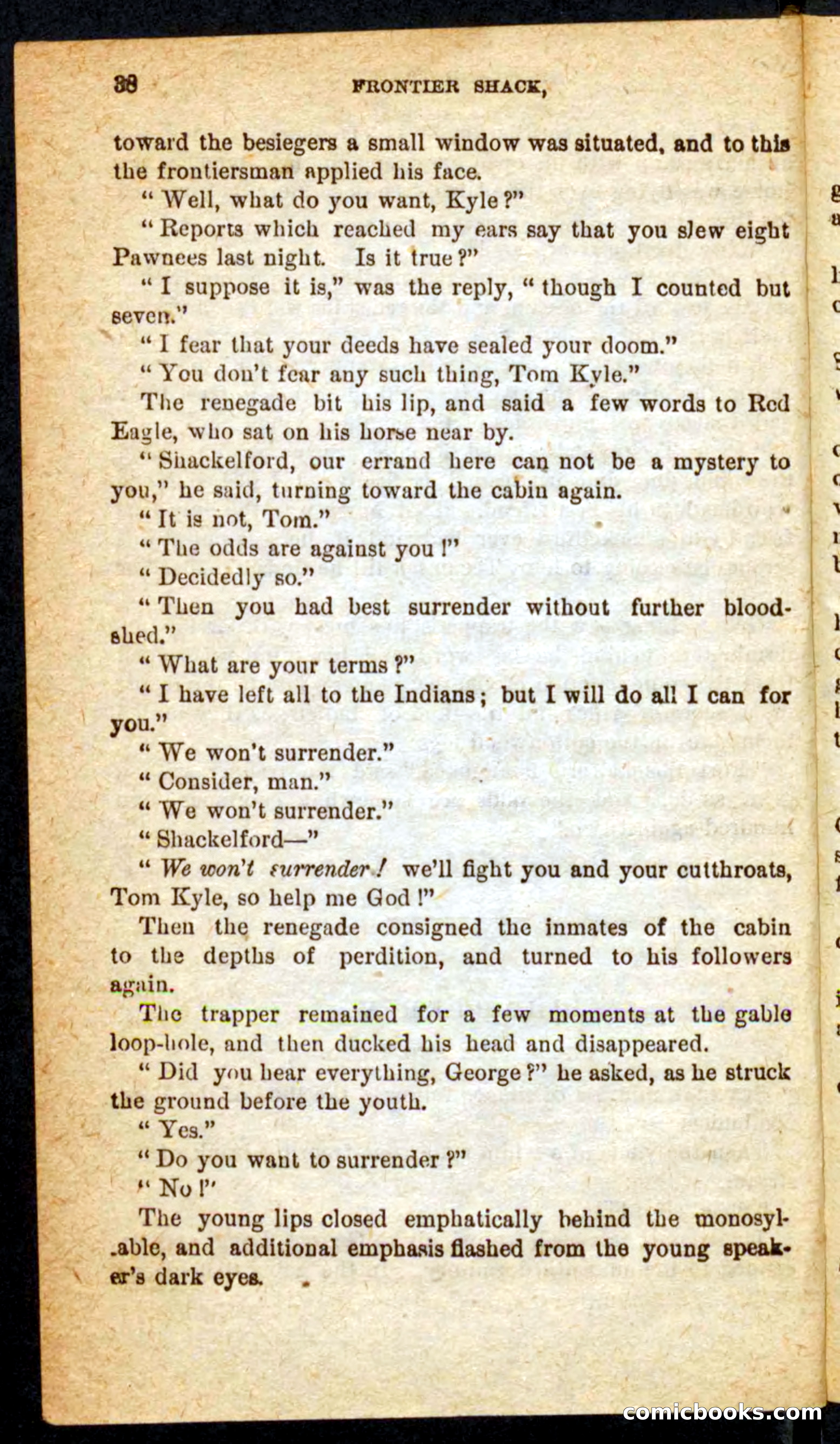 Beadle's Pocket Novels No. 64: The Island Trapper — page 34 of 100