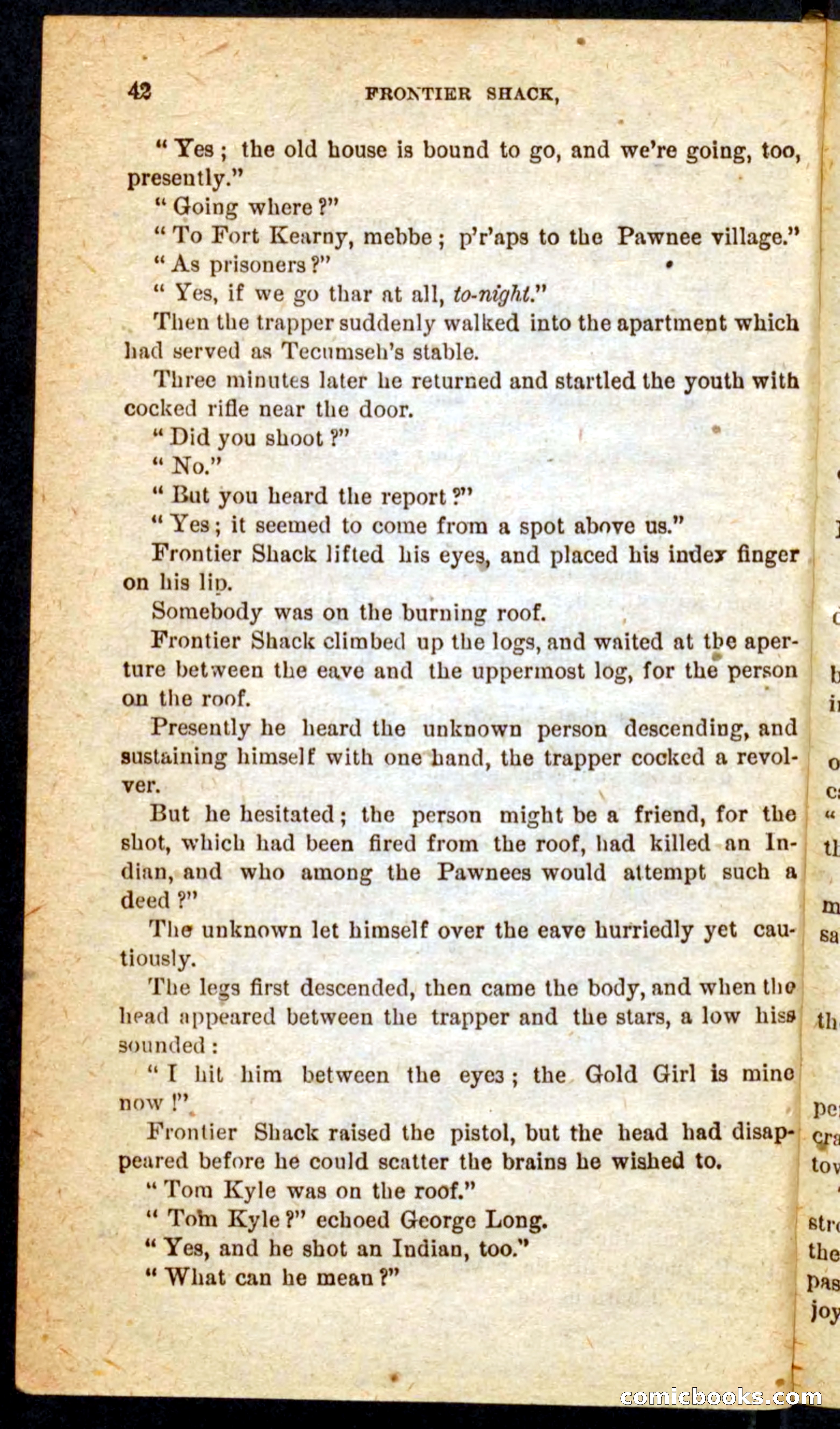 Beadle's Pocket Novels No. 64: The Island Trapper — page 38 of 100