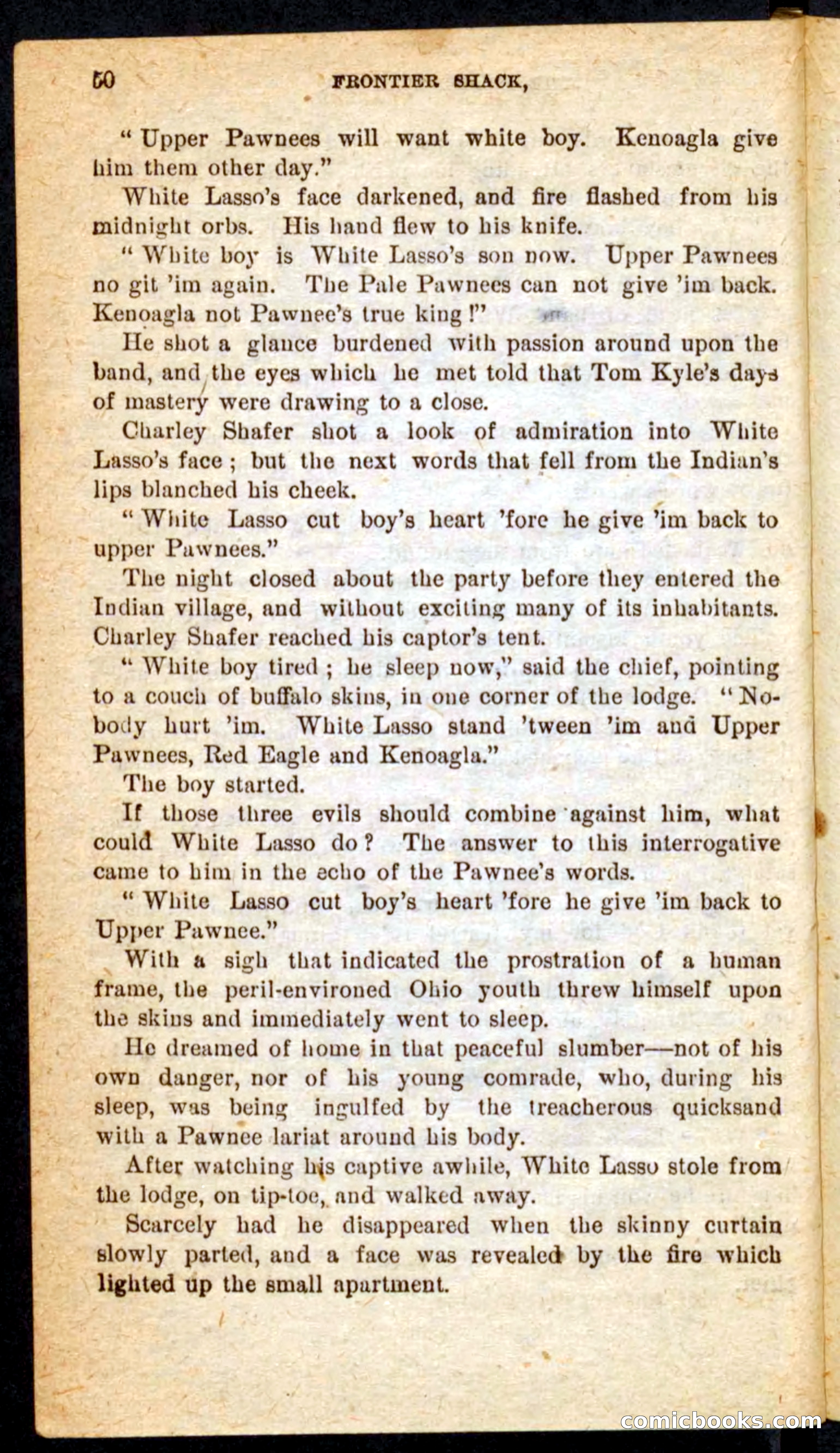 Beadle's Pocket Novels No. 64: The Island Trapper — page 46 of 100
