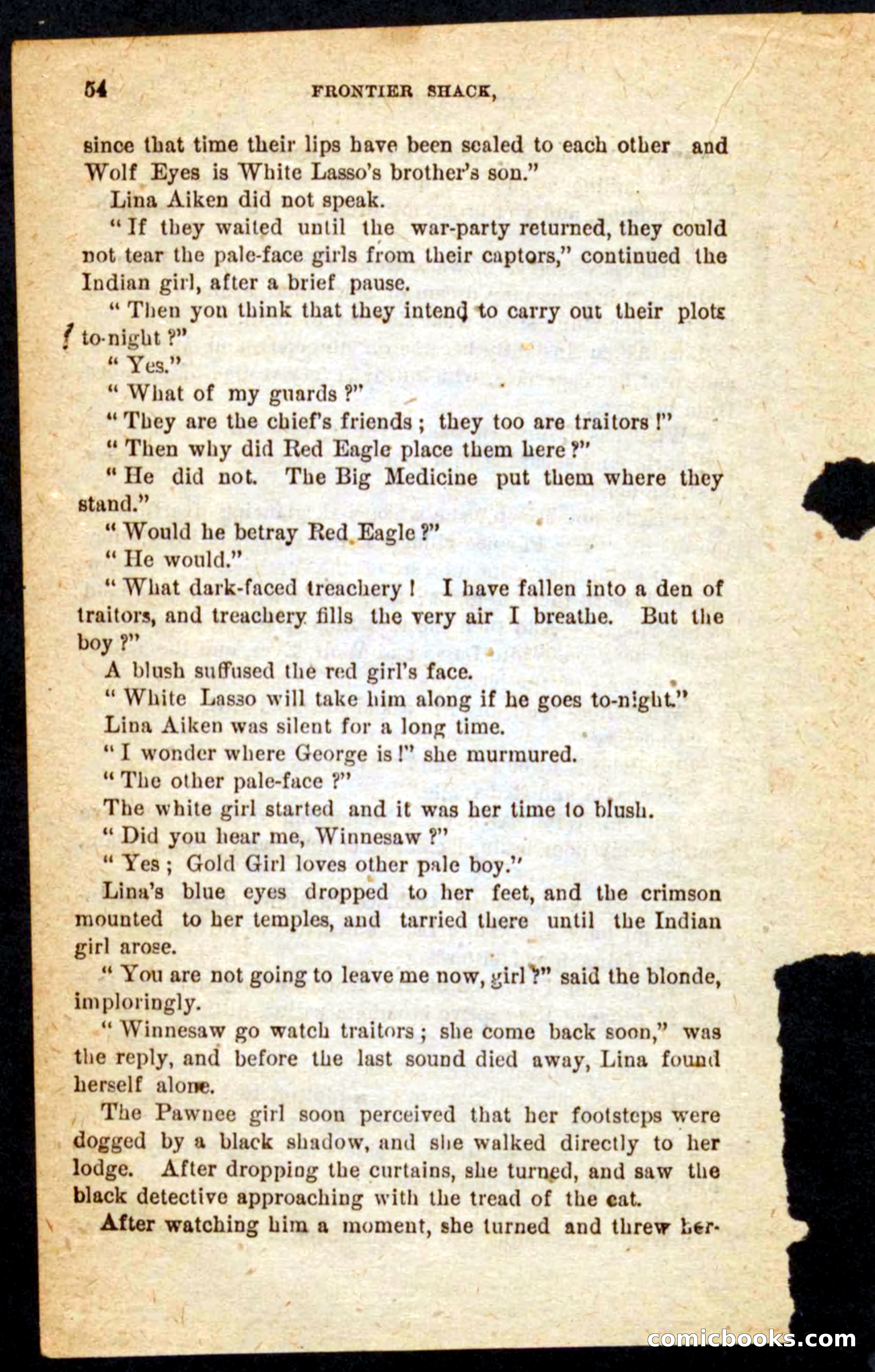 Beadle's Pocket Novels No. 64: The Island Trapper — page 50 of 100