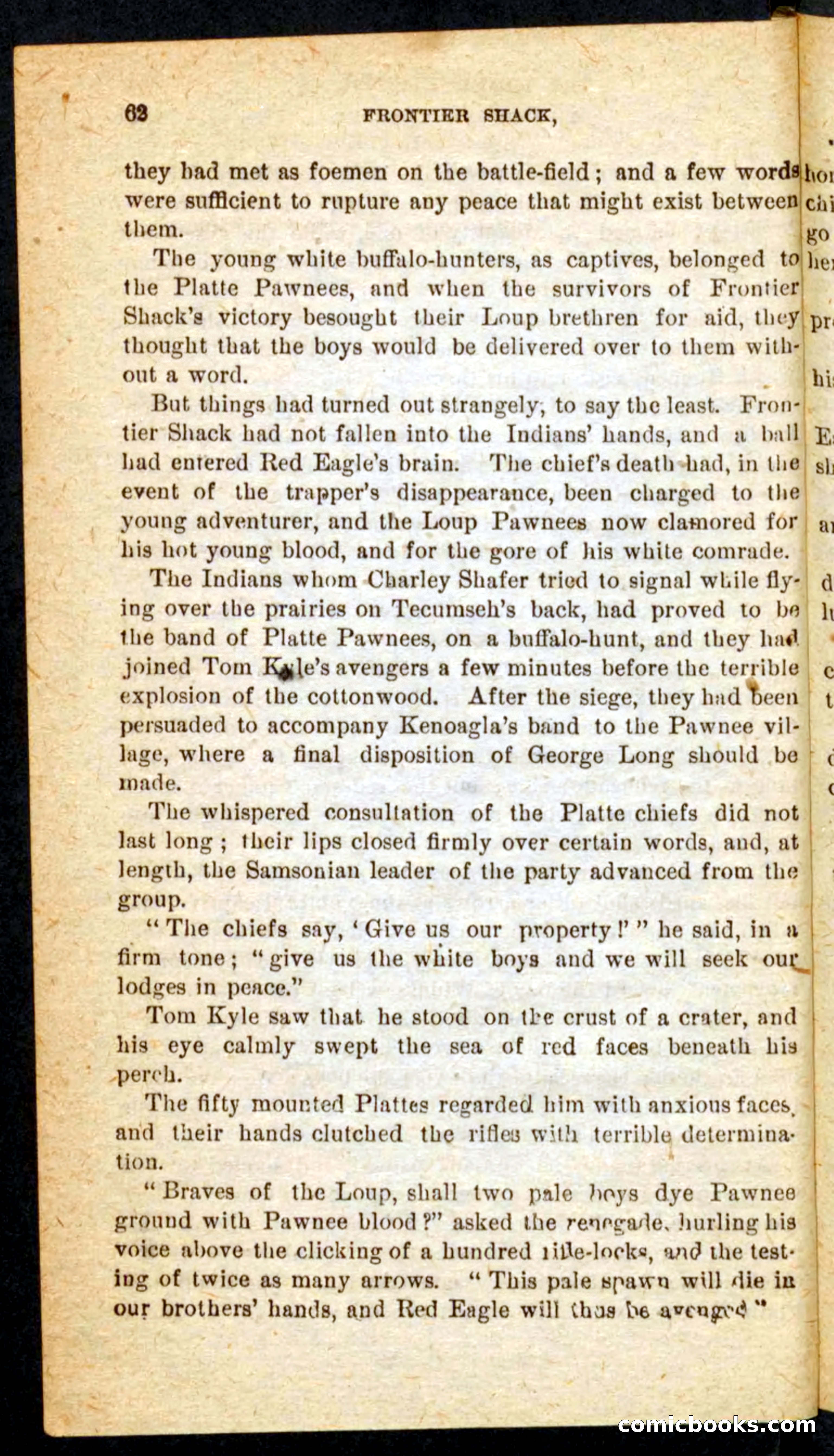 Beadle's Pocket Novels No. 64: The Island Trapper — page 58 of 100