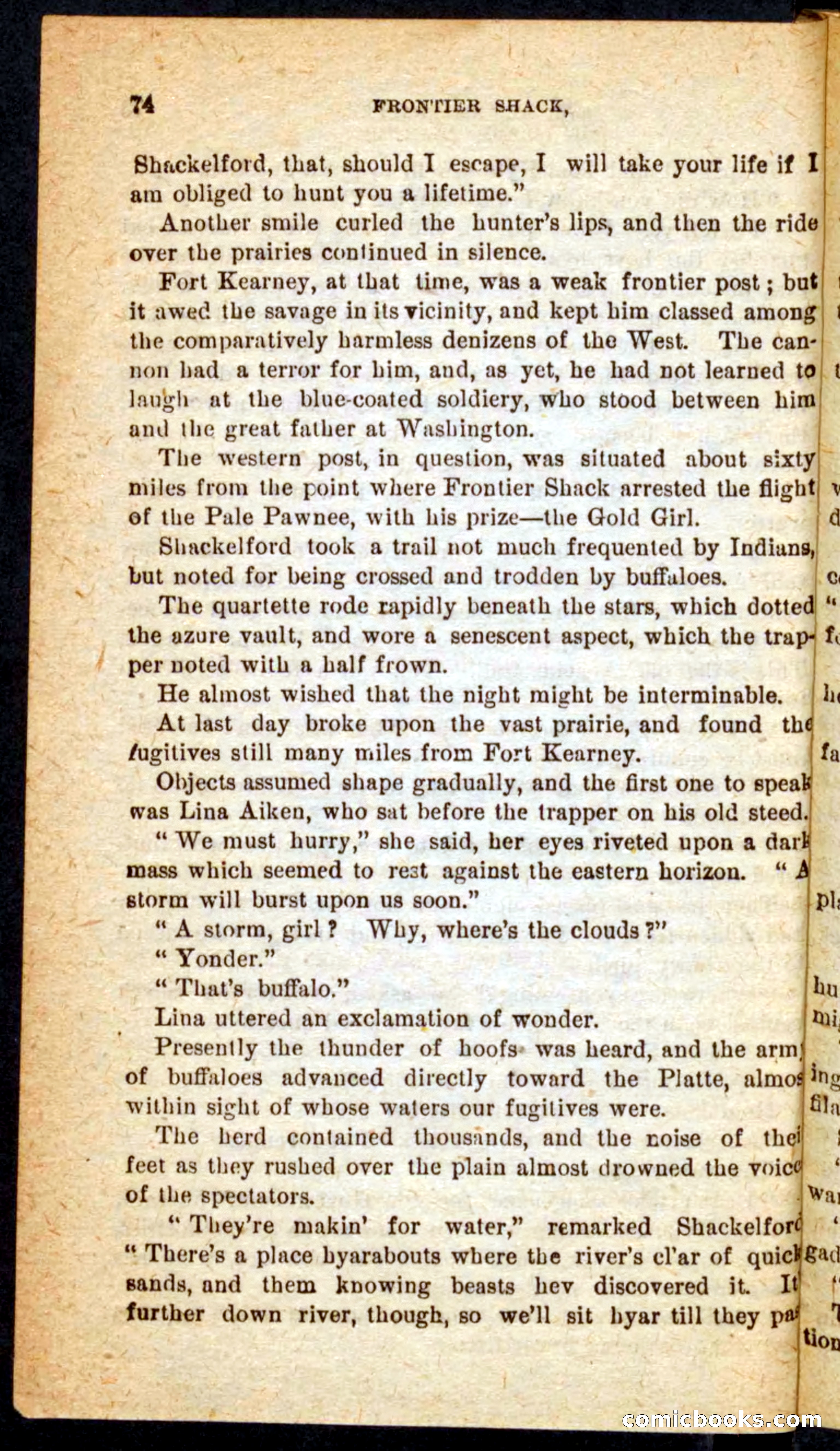 Beadle's Pocket Novels No. 64: The Island Trapper — page 70 of 100