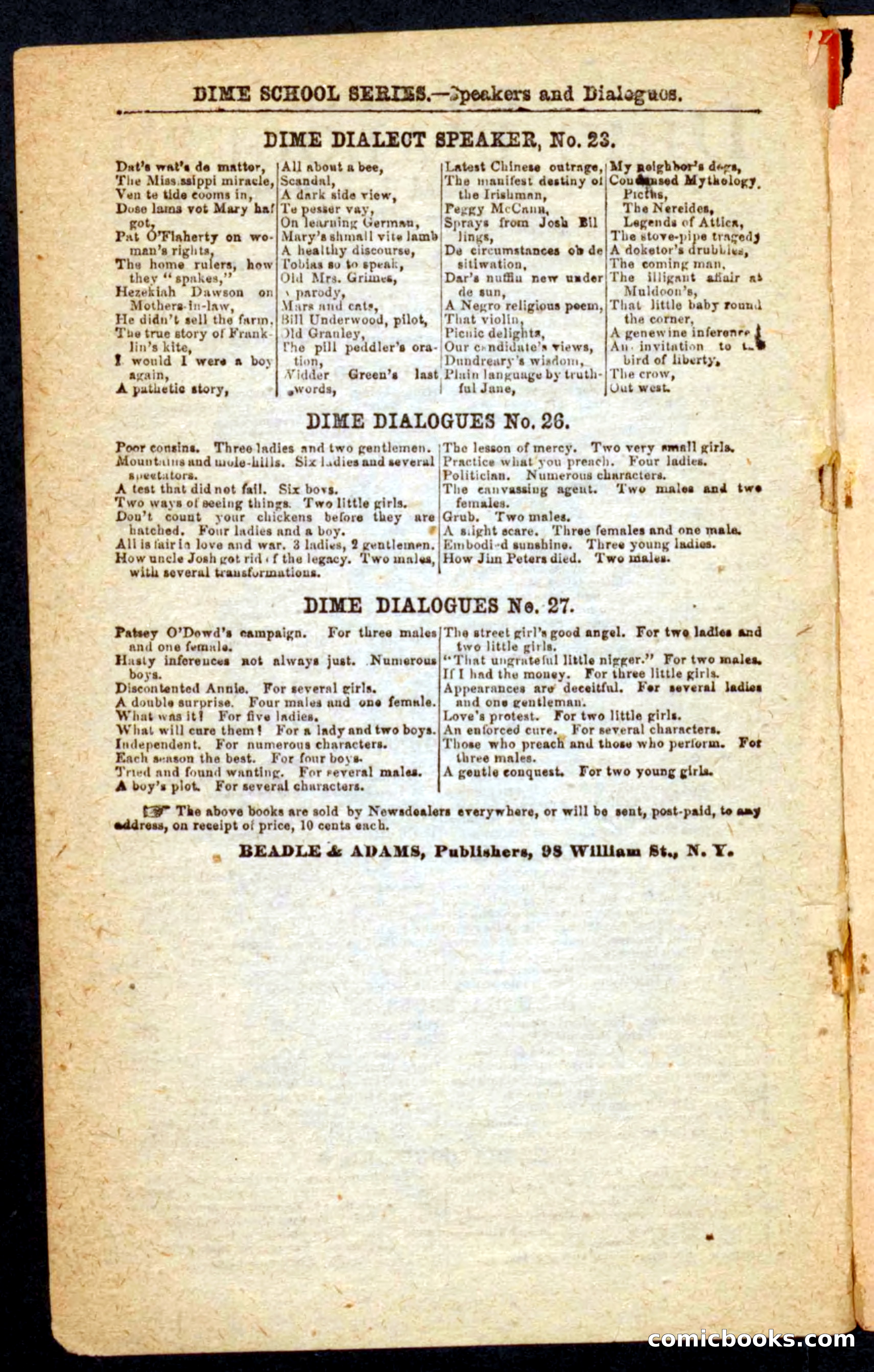 Beadle's Pocket Novels No. 64: The Island Trapper — page 98 of 100