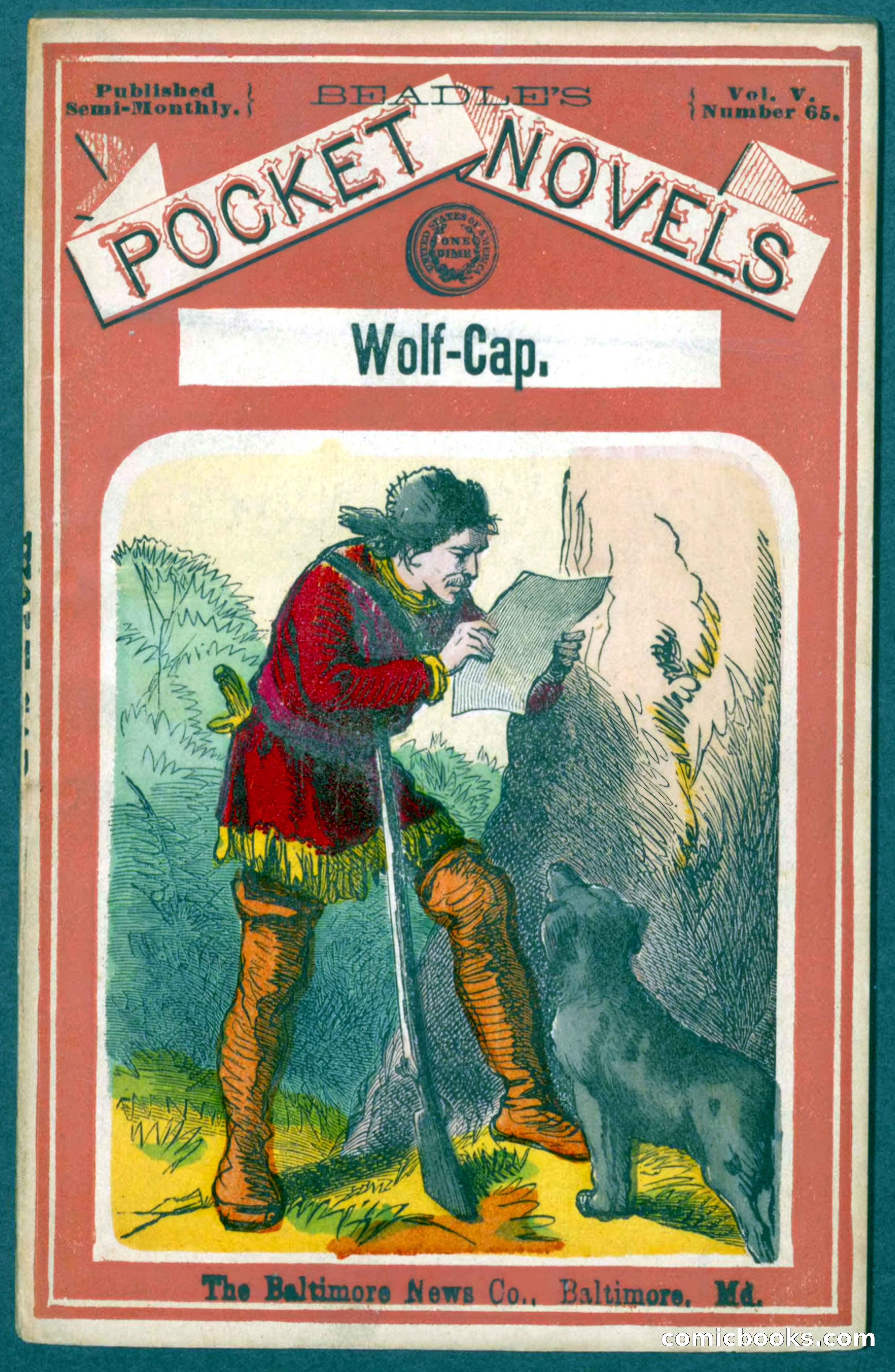 Beadle's Pocket Novels No. 65: Wolf-Cap