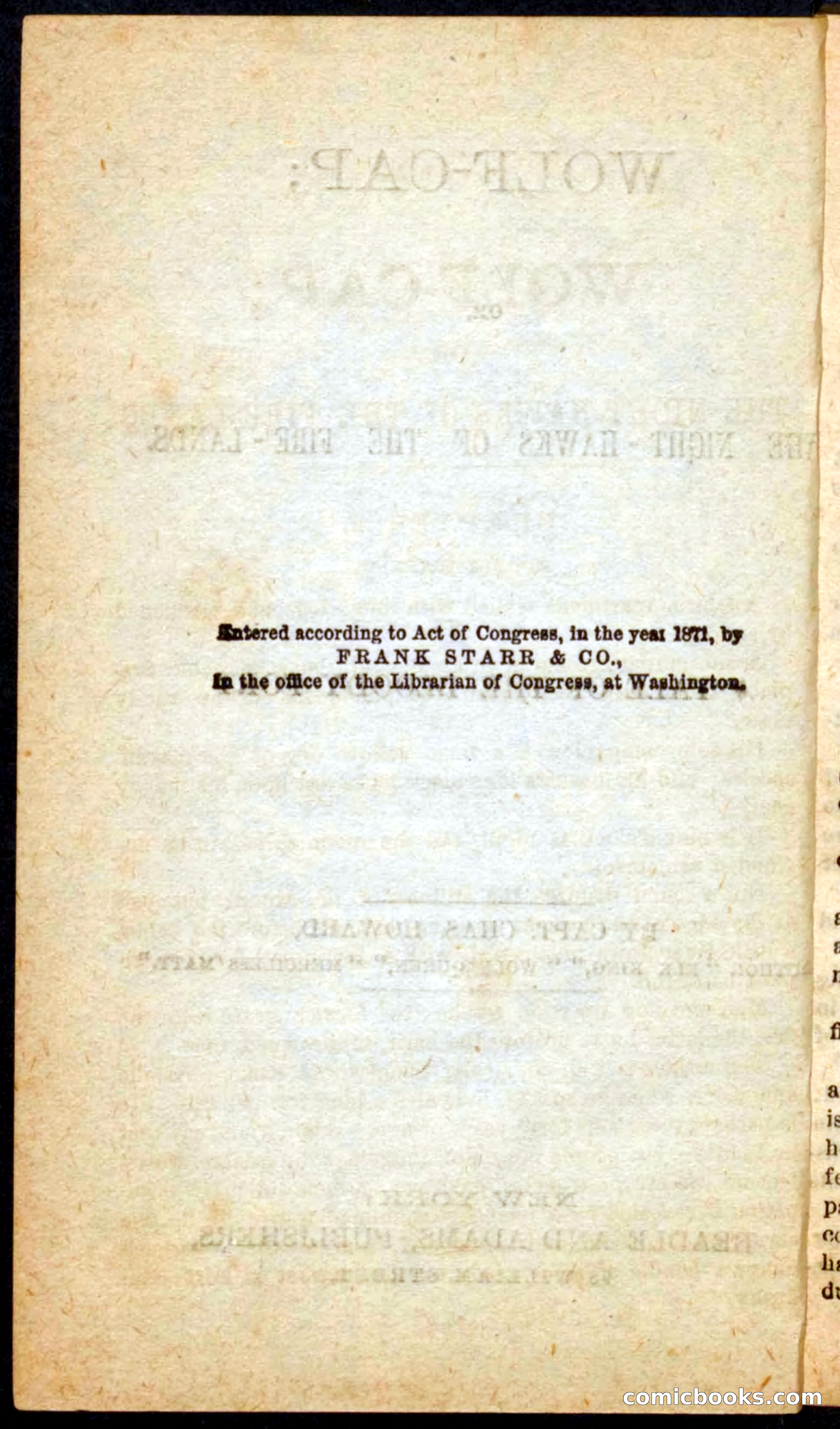 Beadle's Pocket Novels No. 65: Wolf-Cap — page 4 of 100