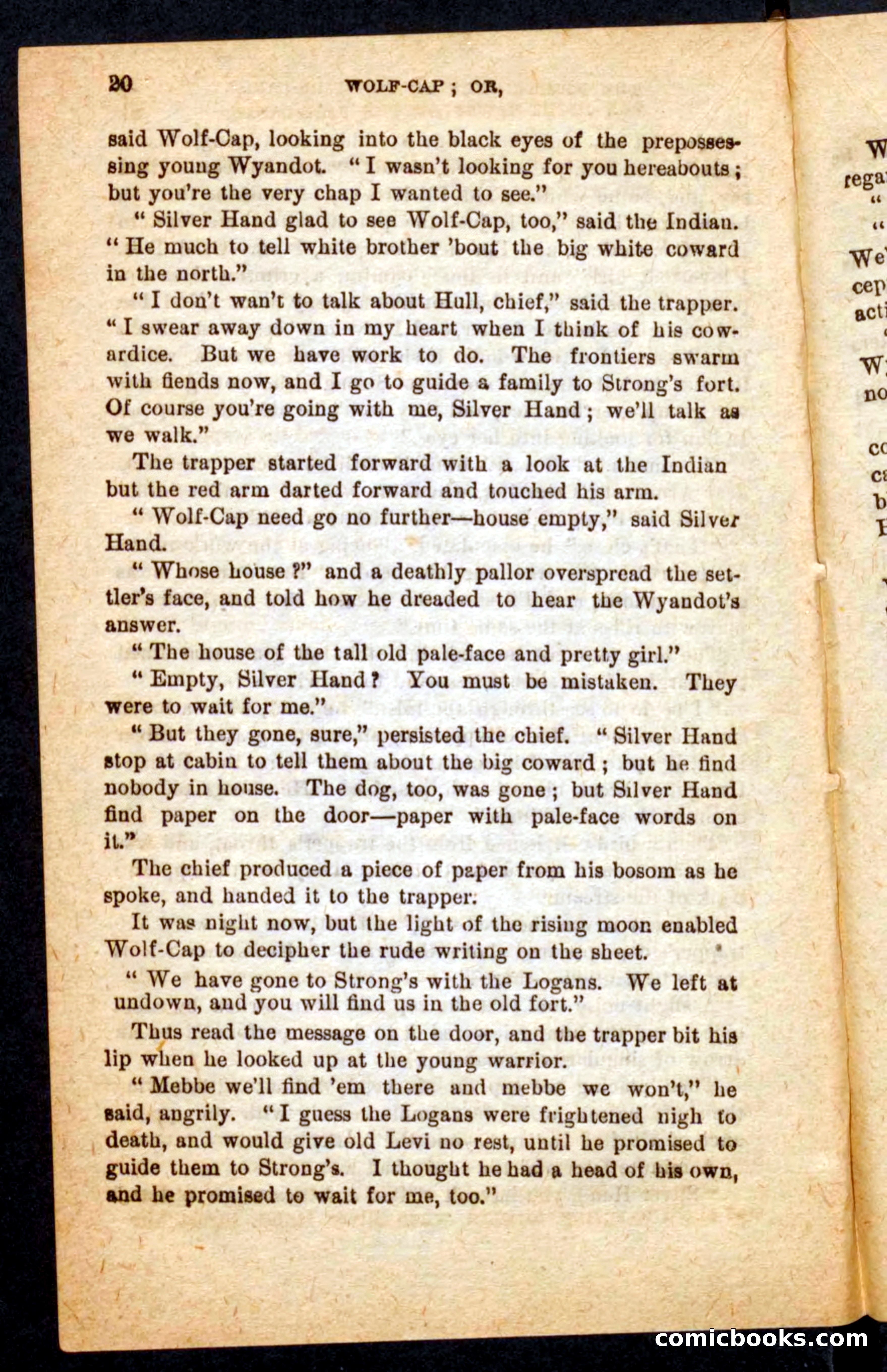 Beadle's Pocket Novels No. 65: Wolf-Cap — page 16 of 100