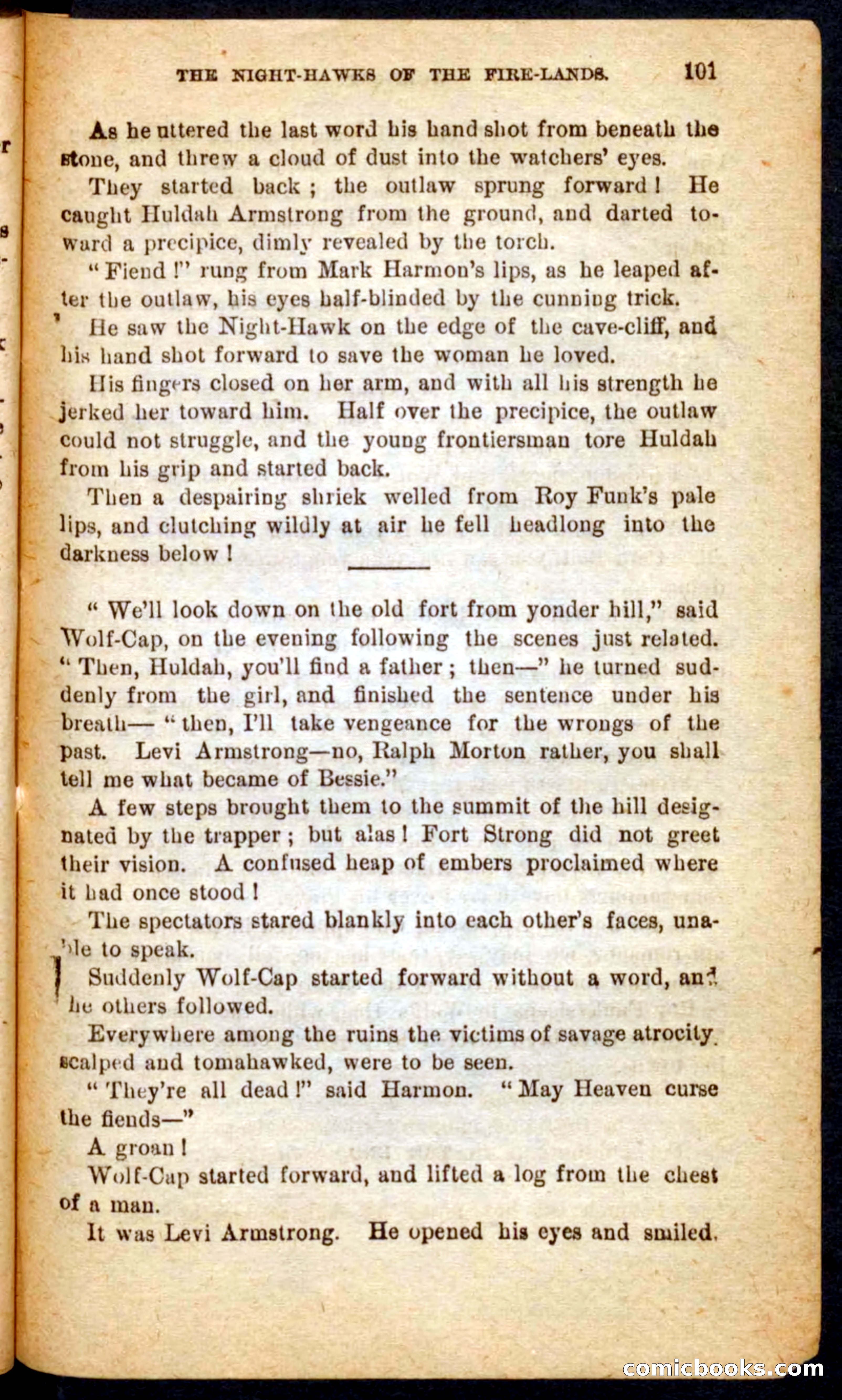 Beadle's Pocket Novels No. 65: Wolf-Cap — page 97 of 100