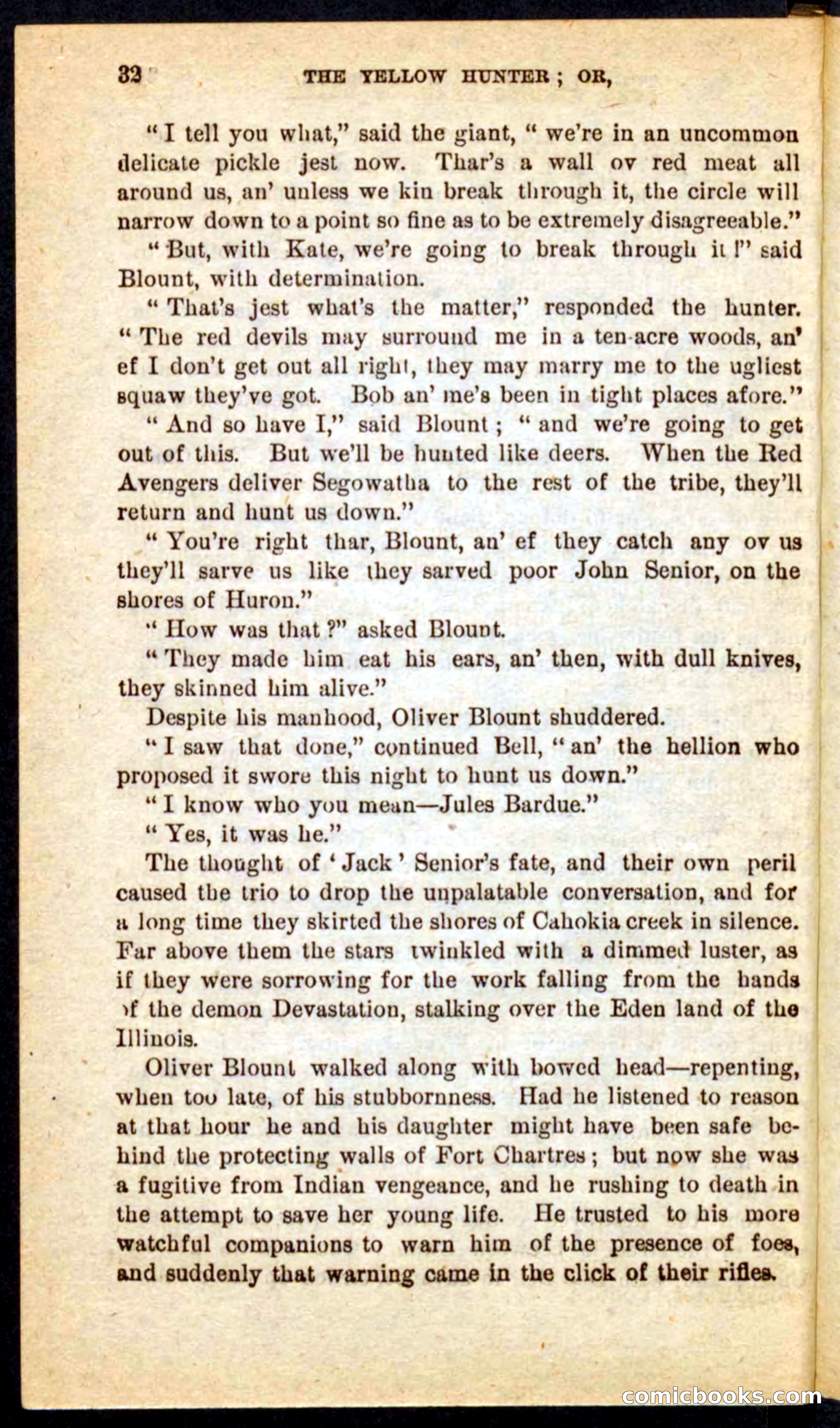 Beadle's Pocket Novels No. 69: The Yellow Hunter — page 28 of 100