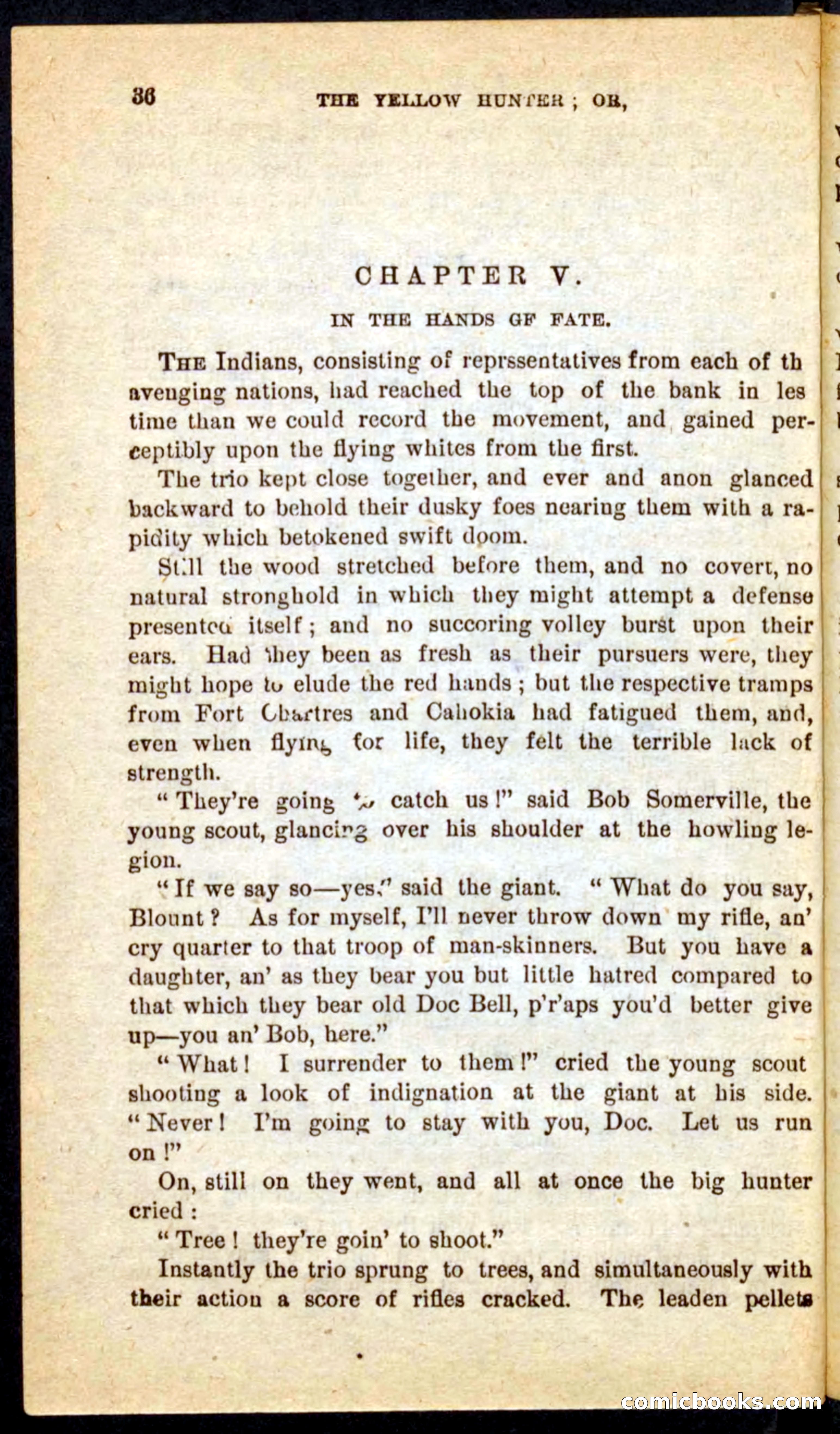 Beadle's Pocket Novels No. 69: The Yellow Hunter — page 32 of 100