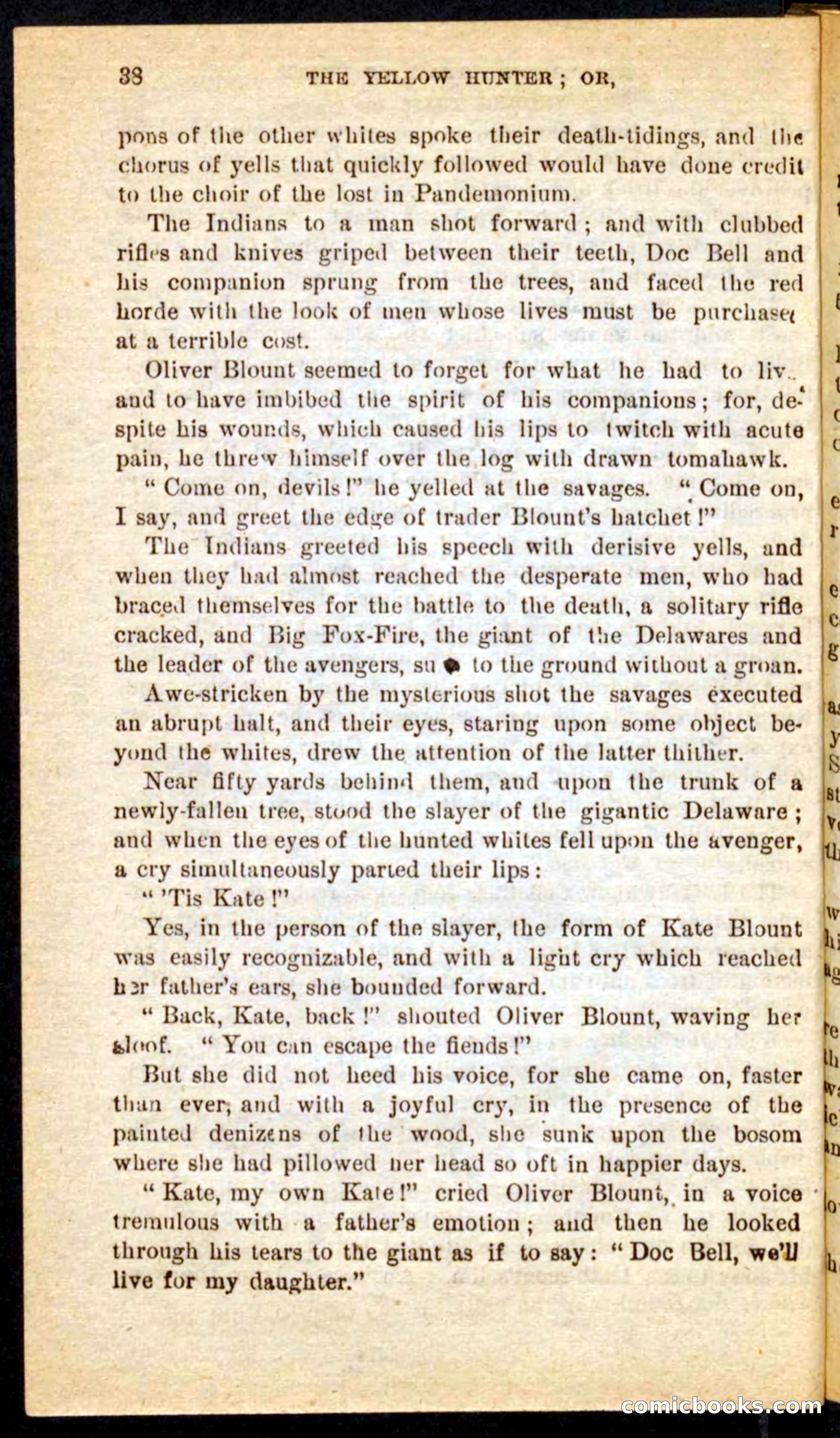 Beadle's Pocket Novels No. 69: The Yellow Hunter — page 34 of 100