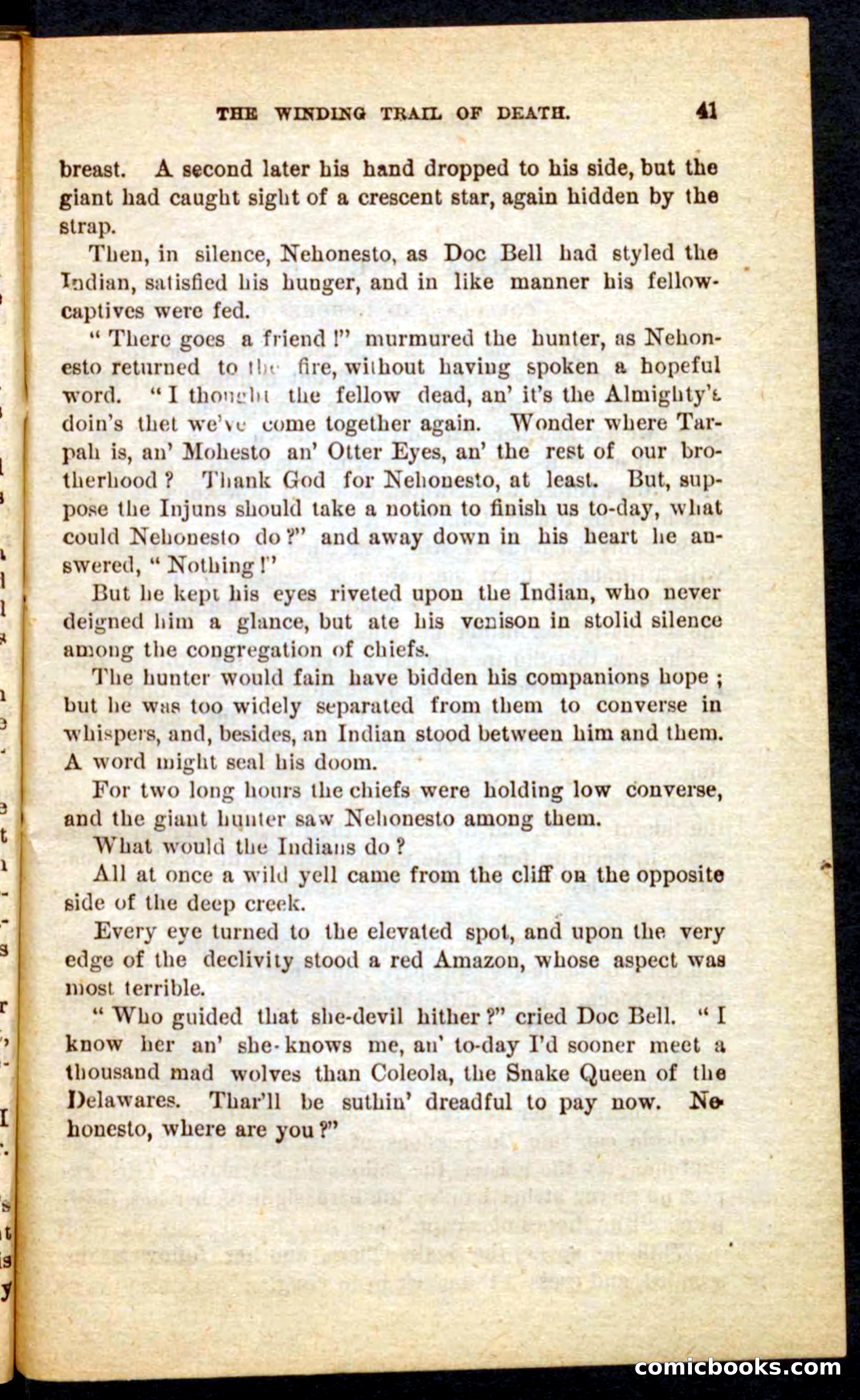Beadle's Pocket Novels No. 69: The Yellow Hunter — page 37 of 100