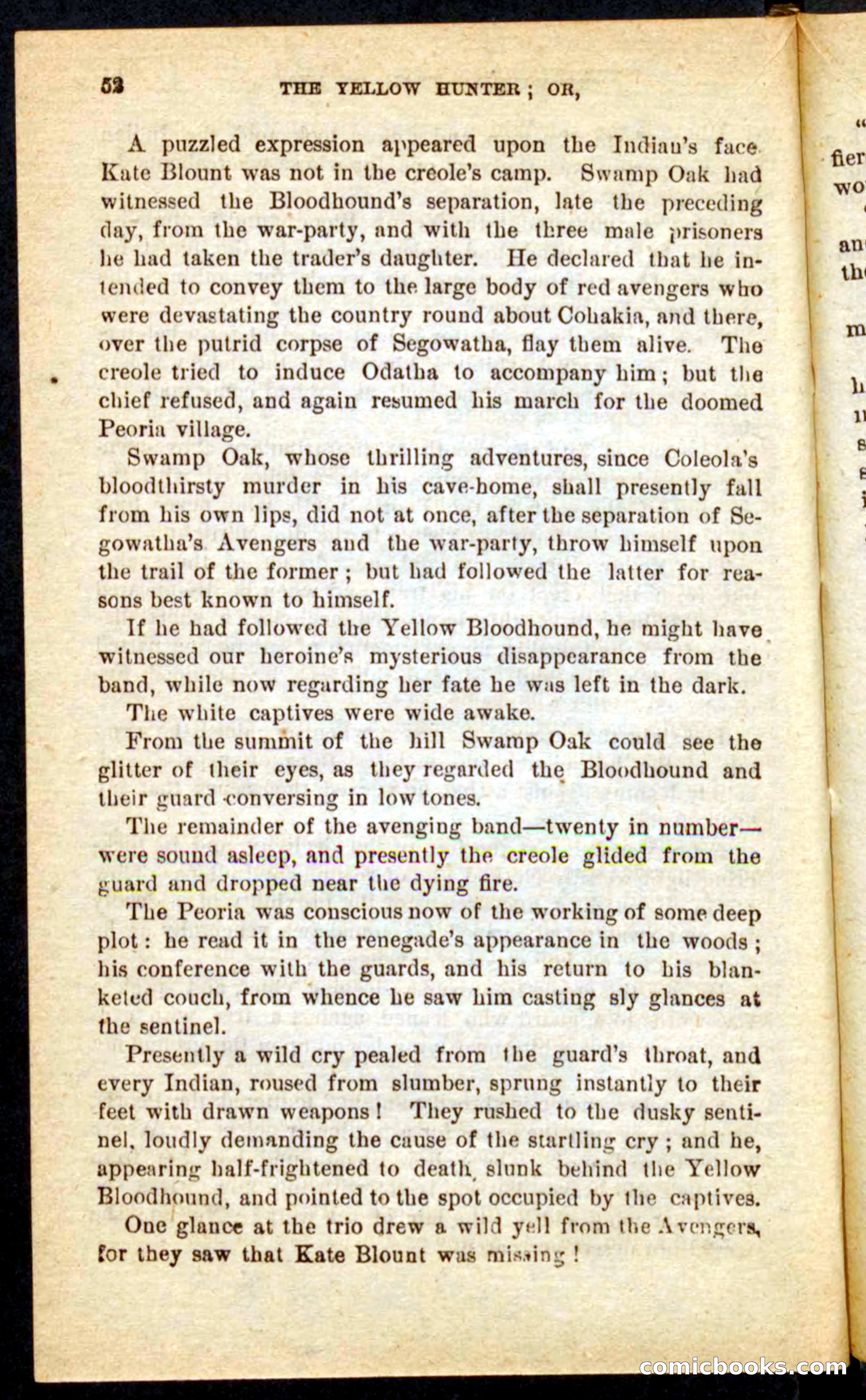 Beadle's Pocket Novels No. 69: The Yellow Hunter — page 48 of 100