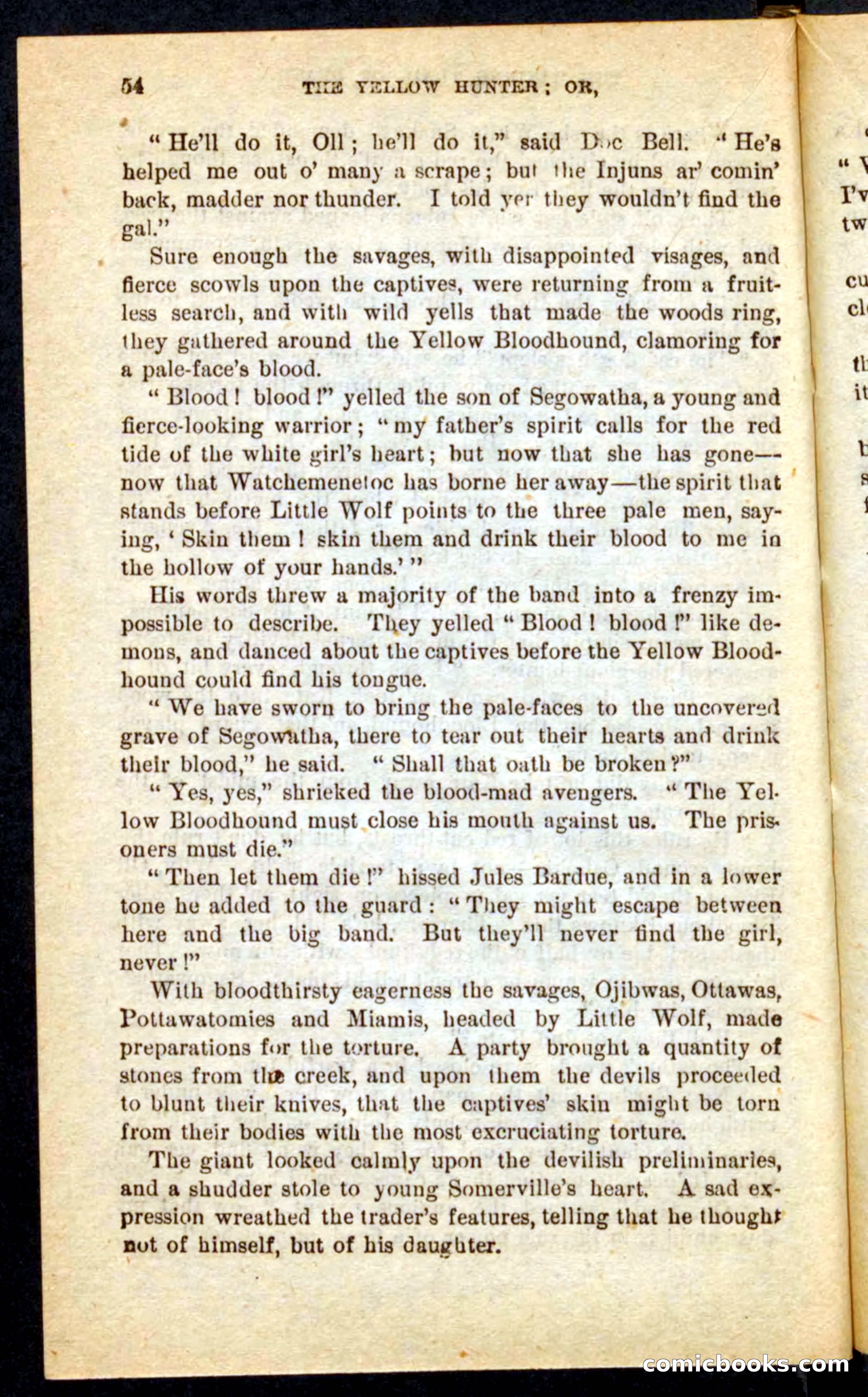 Beadle's Pocket Novels No. 69: The Yellow Hunter — page 50 of 100