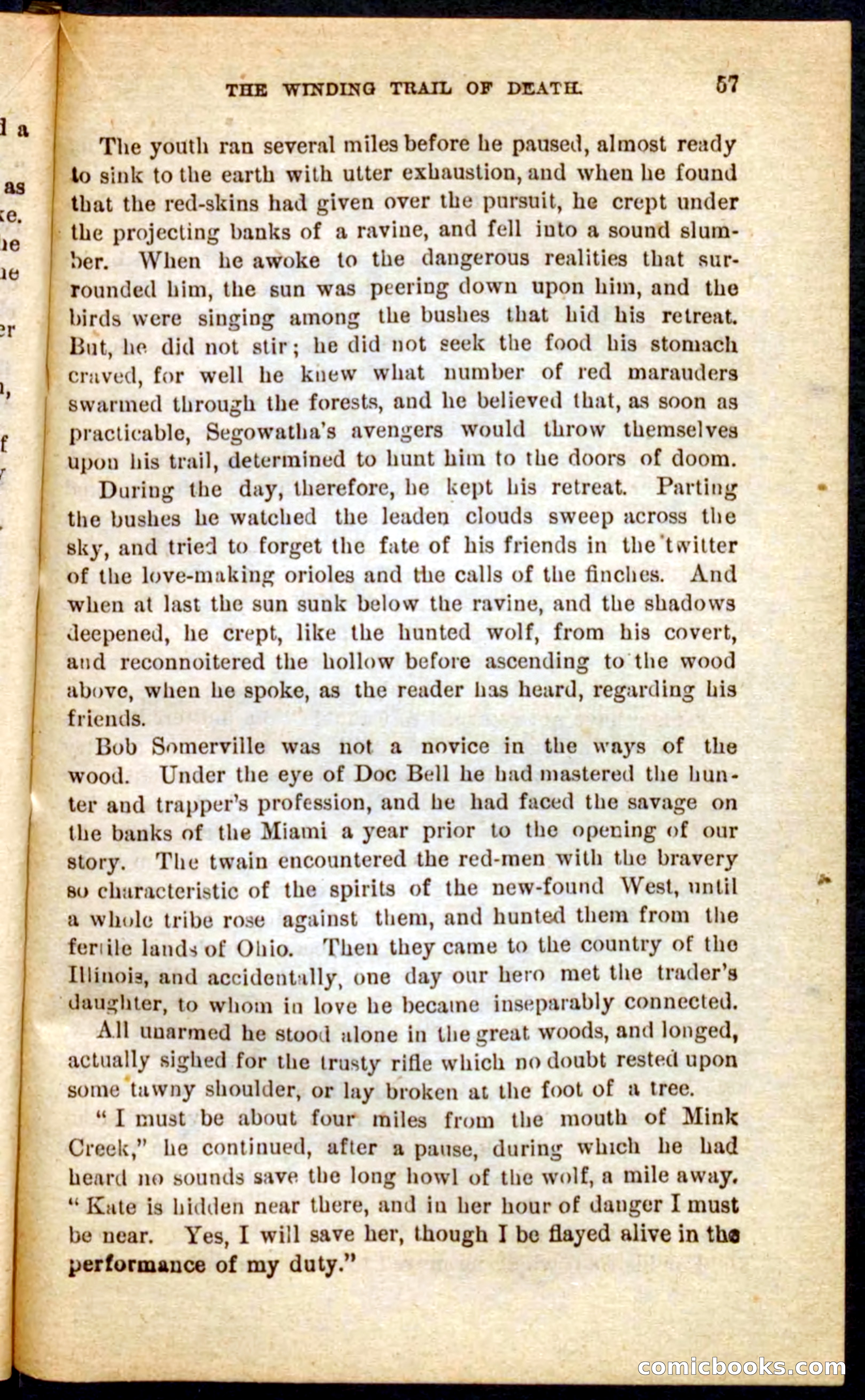 Beadle's Pocket Novels No. 69: The Yellow Hunter — page 53 of 100