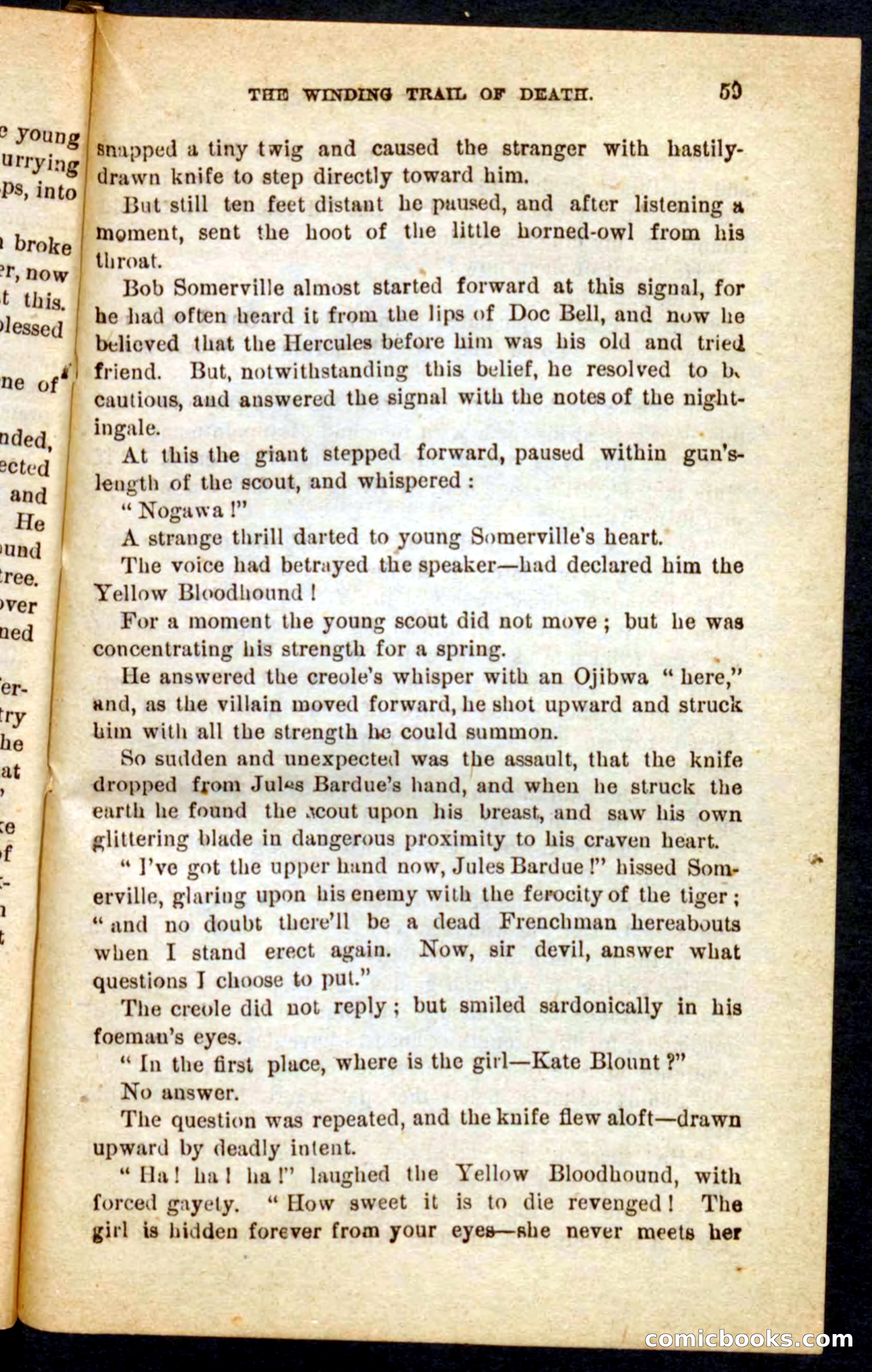 Beadle's Pocket Novels No. 69: The Yellow Hunter — page 55 of 100