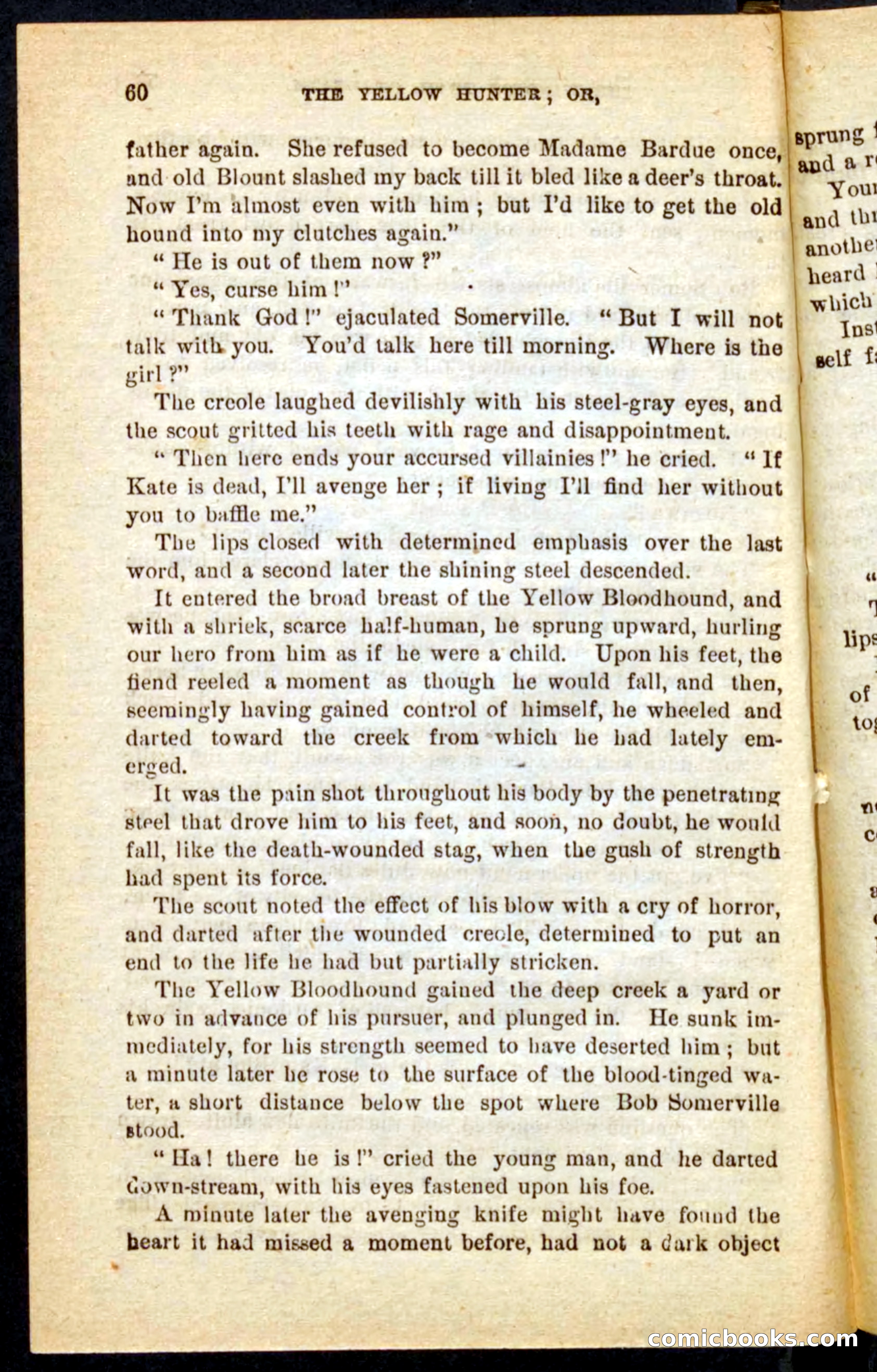 Beadle's Pocket Novels No. 69: The Yellow Hunter — page 56 of 100