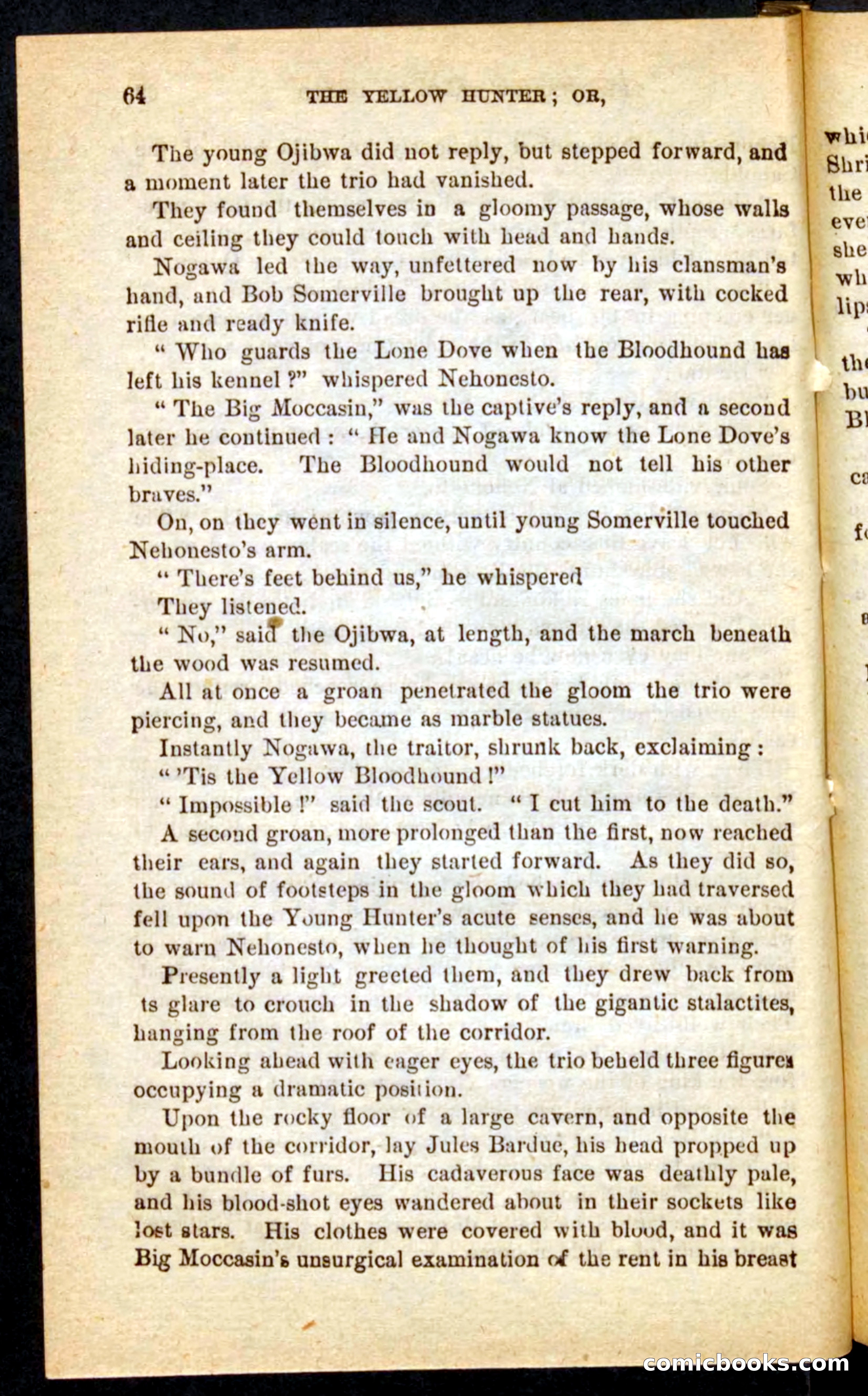 Beadle's Pocket Novels No. 69: The Yellow Hunter — page 60 of 100