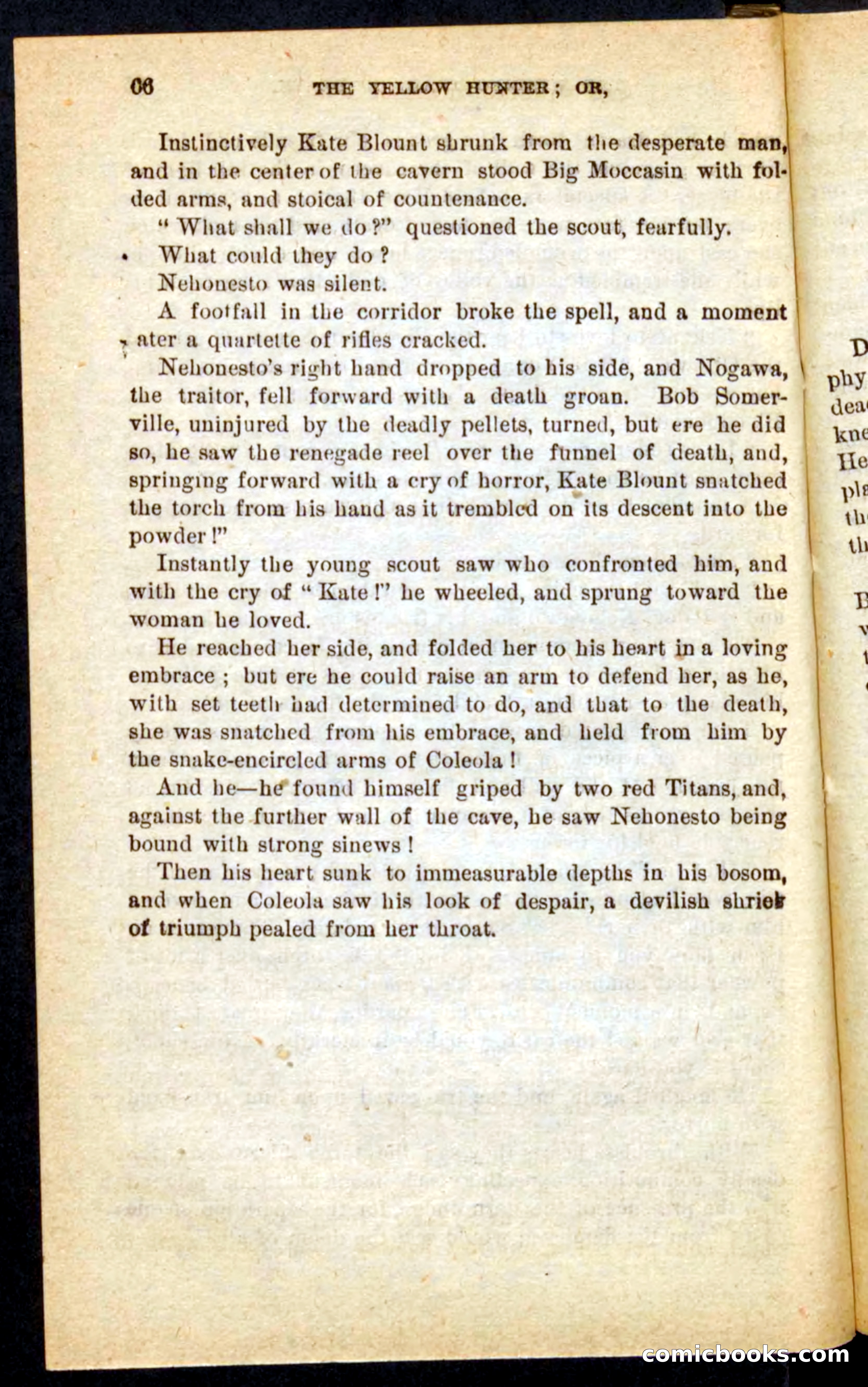 Beadle's Pocket Novels No. 69: The Yellow Hunter — page 62 of 100
