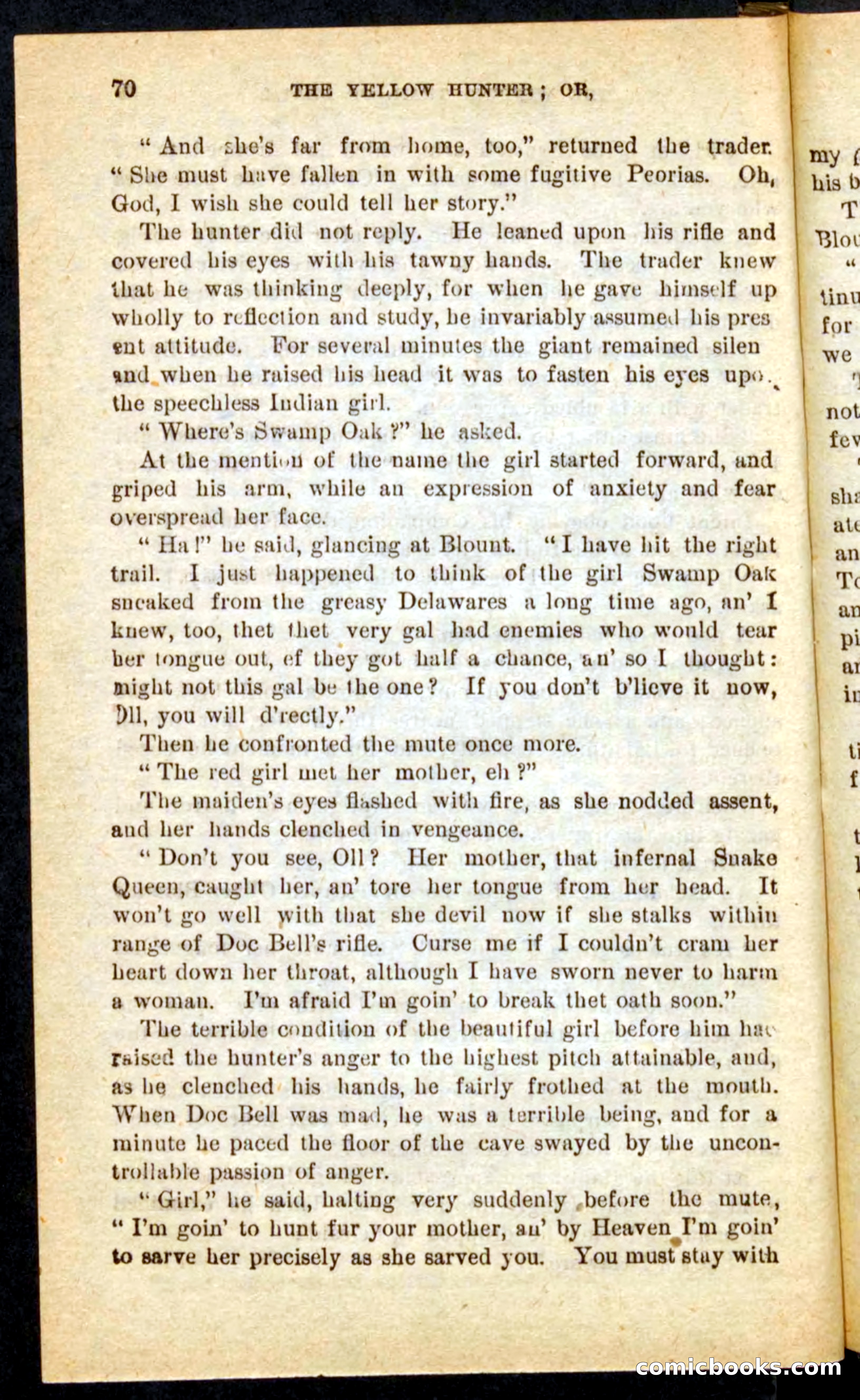 Beadle's Pocket Novels No. 69: The Yellow Hunter — page 66 of 100