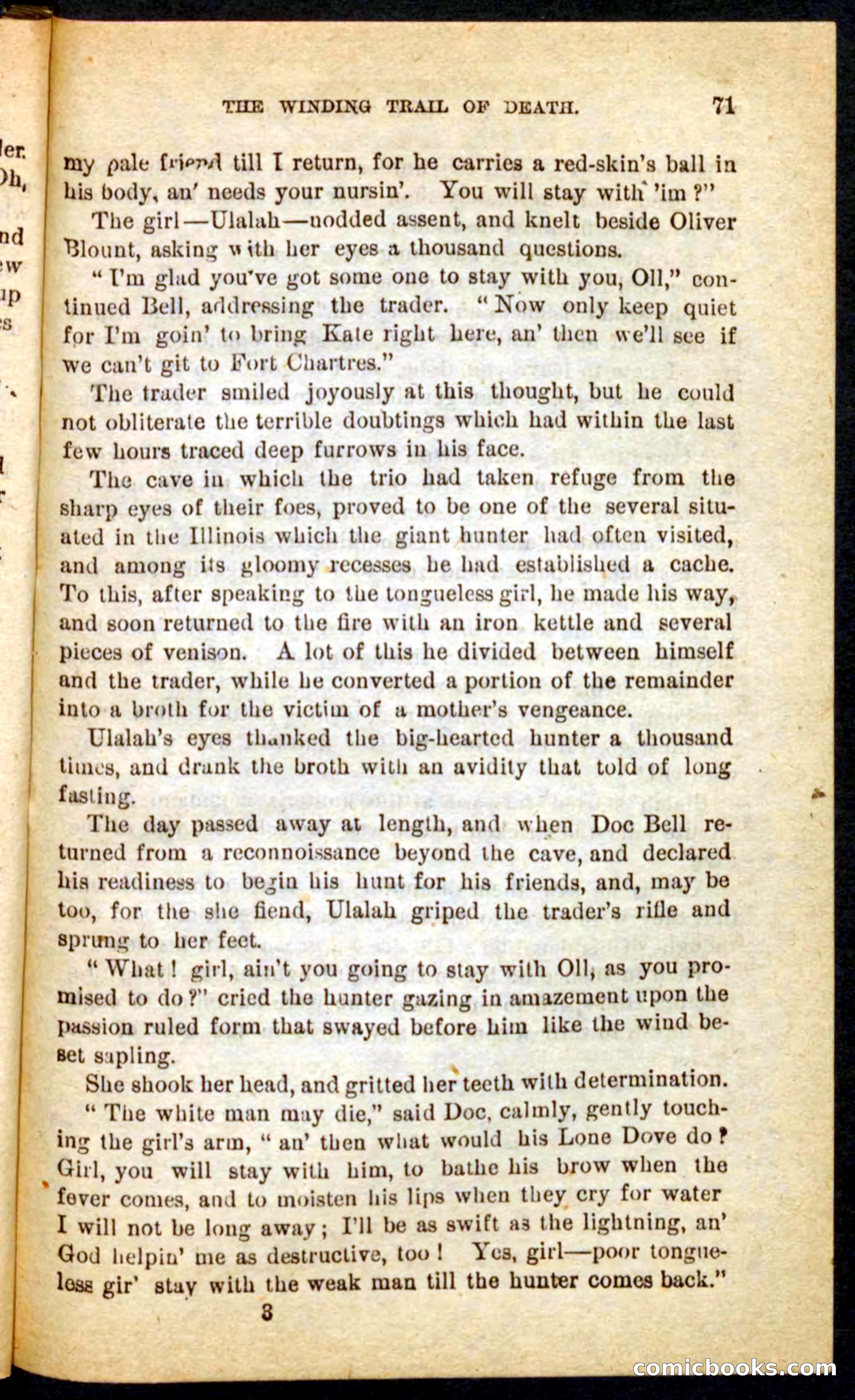 Beadle's Pocket Novels No. 69: The Yellow Hunter — page 67 of 100