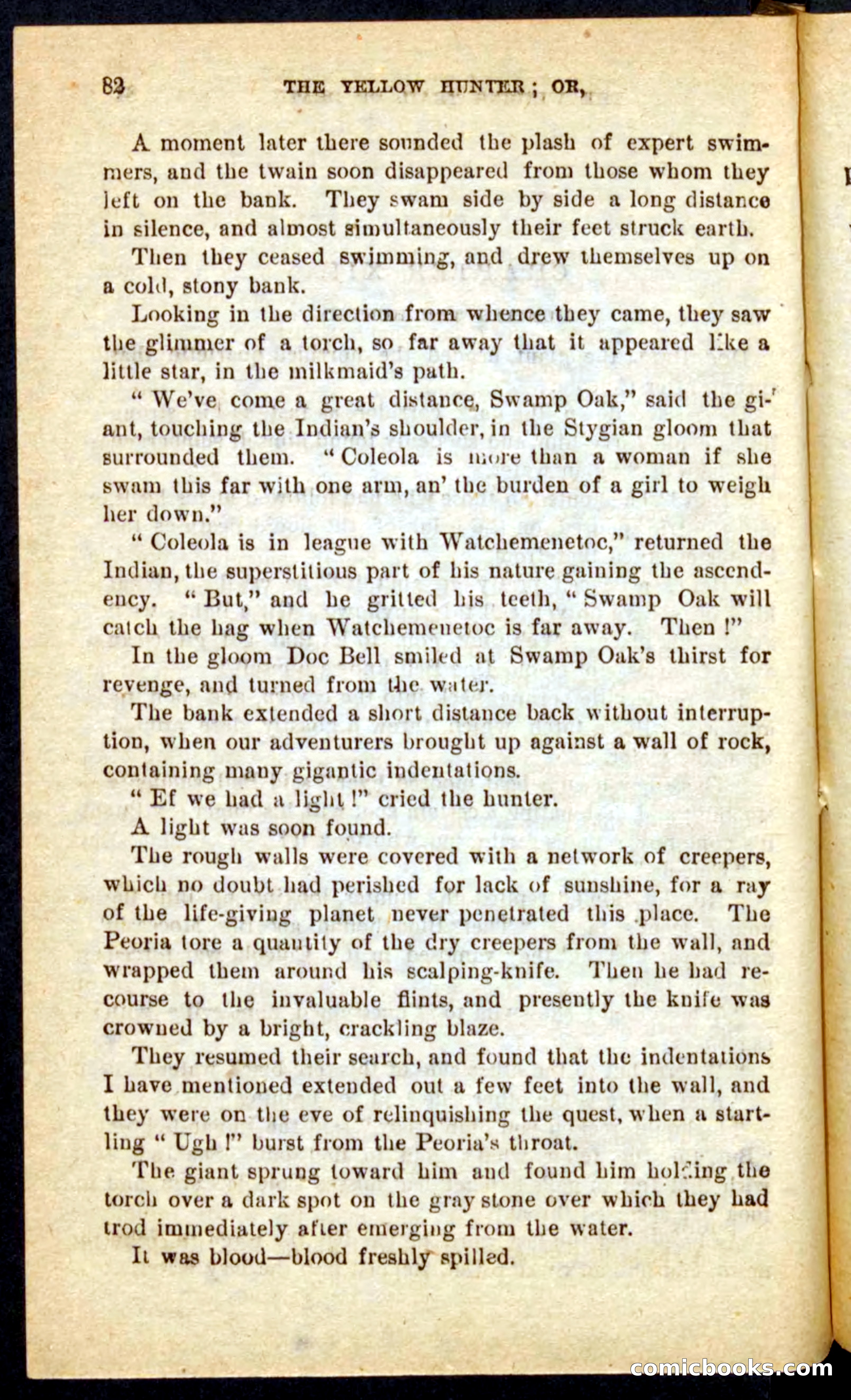 Beadle's Pocket Novels No. 69: The Yellow Hunter — page 78 of 100