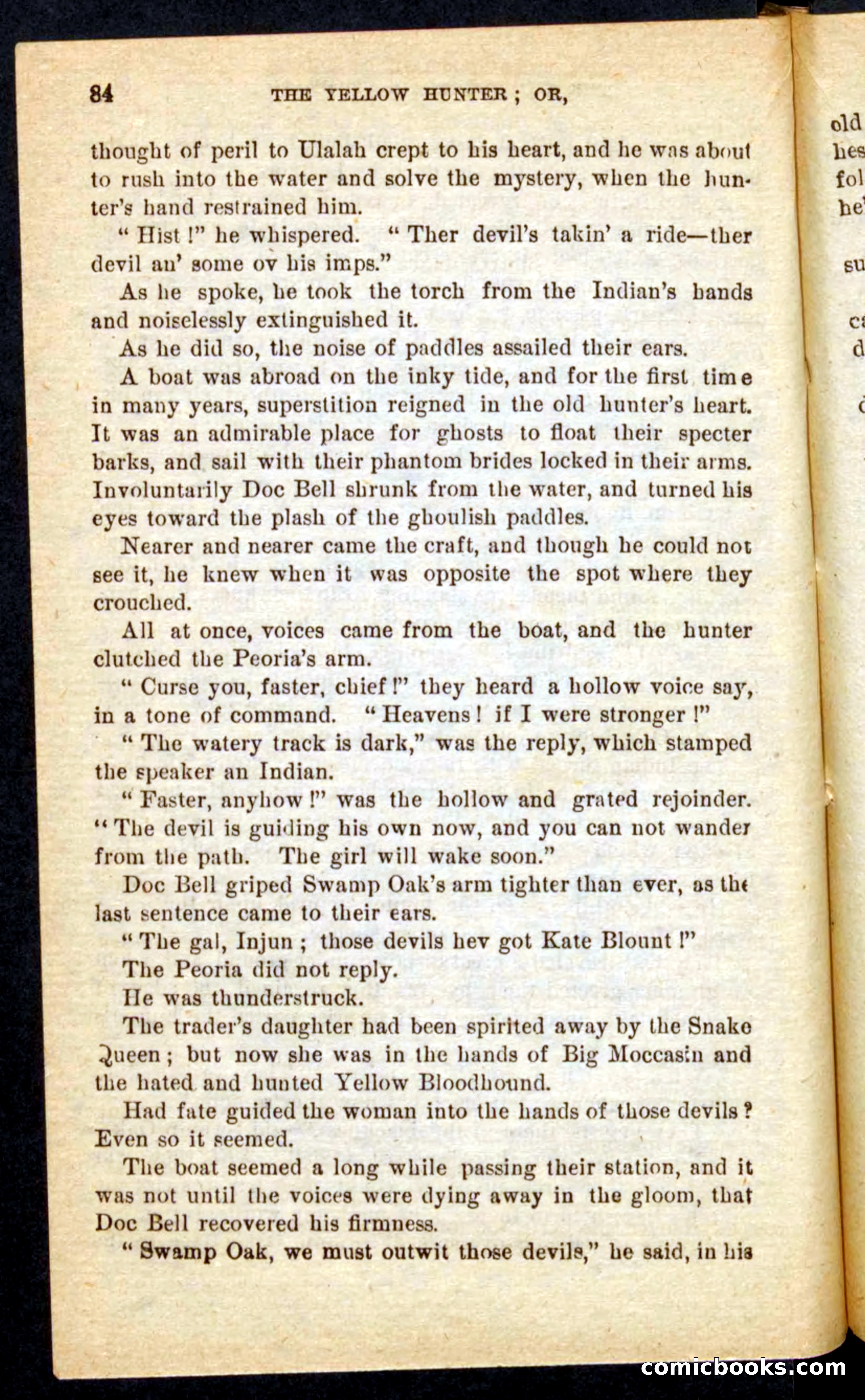 Beadle's Pocket Novels No. 69: The Yellow Hunter — page 80 of 100