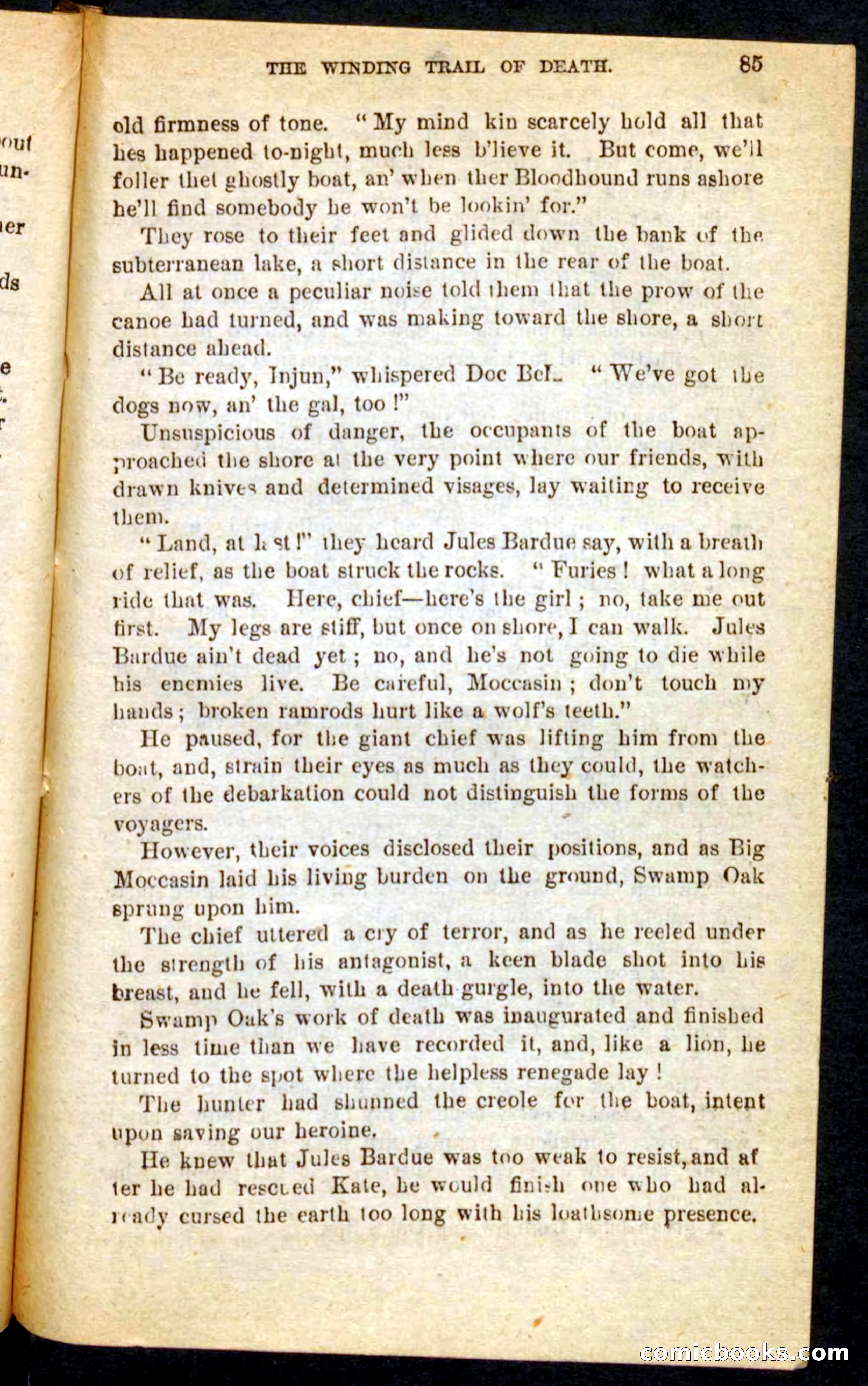 Beadle's Pocket Novels No. 69: The Yellow Hunter — page 81 of 100
