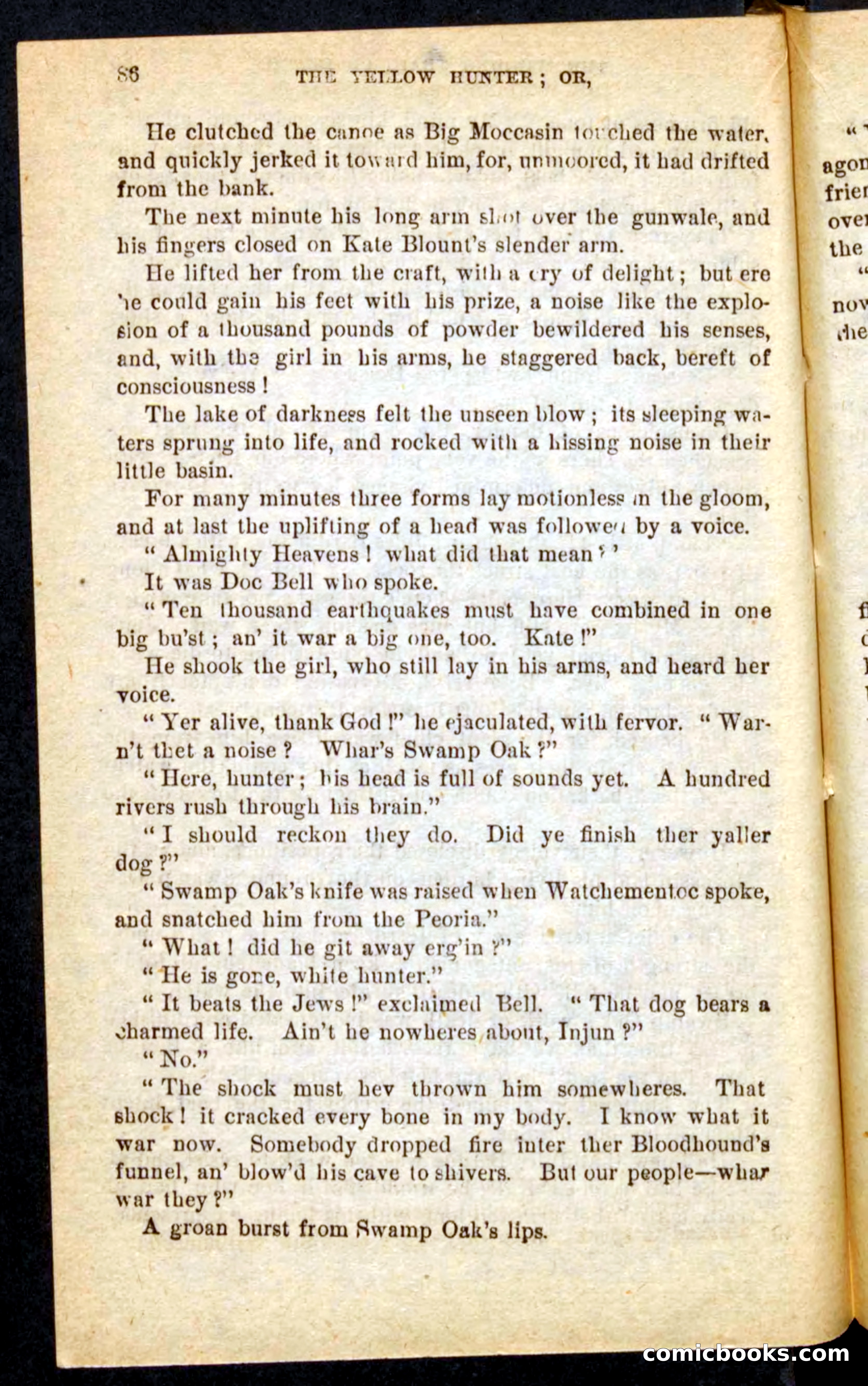 Beadle's Pocket Novels No. 69: The Yellow Hunter — page 82 of 100
