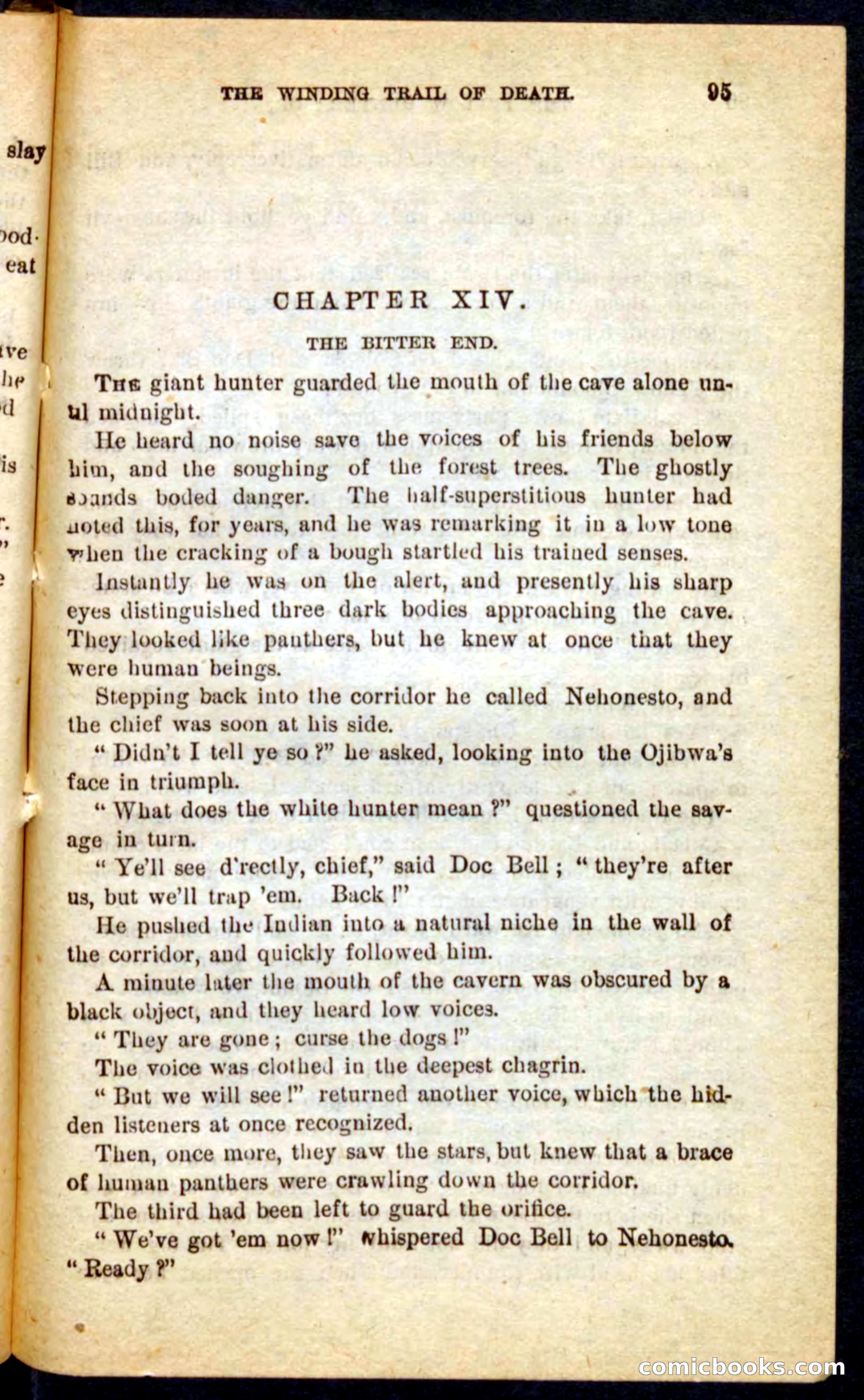 Beadle's Pocket Novels No. 69: The Yellow Hunter — page 91 of 100