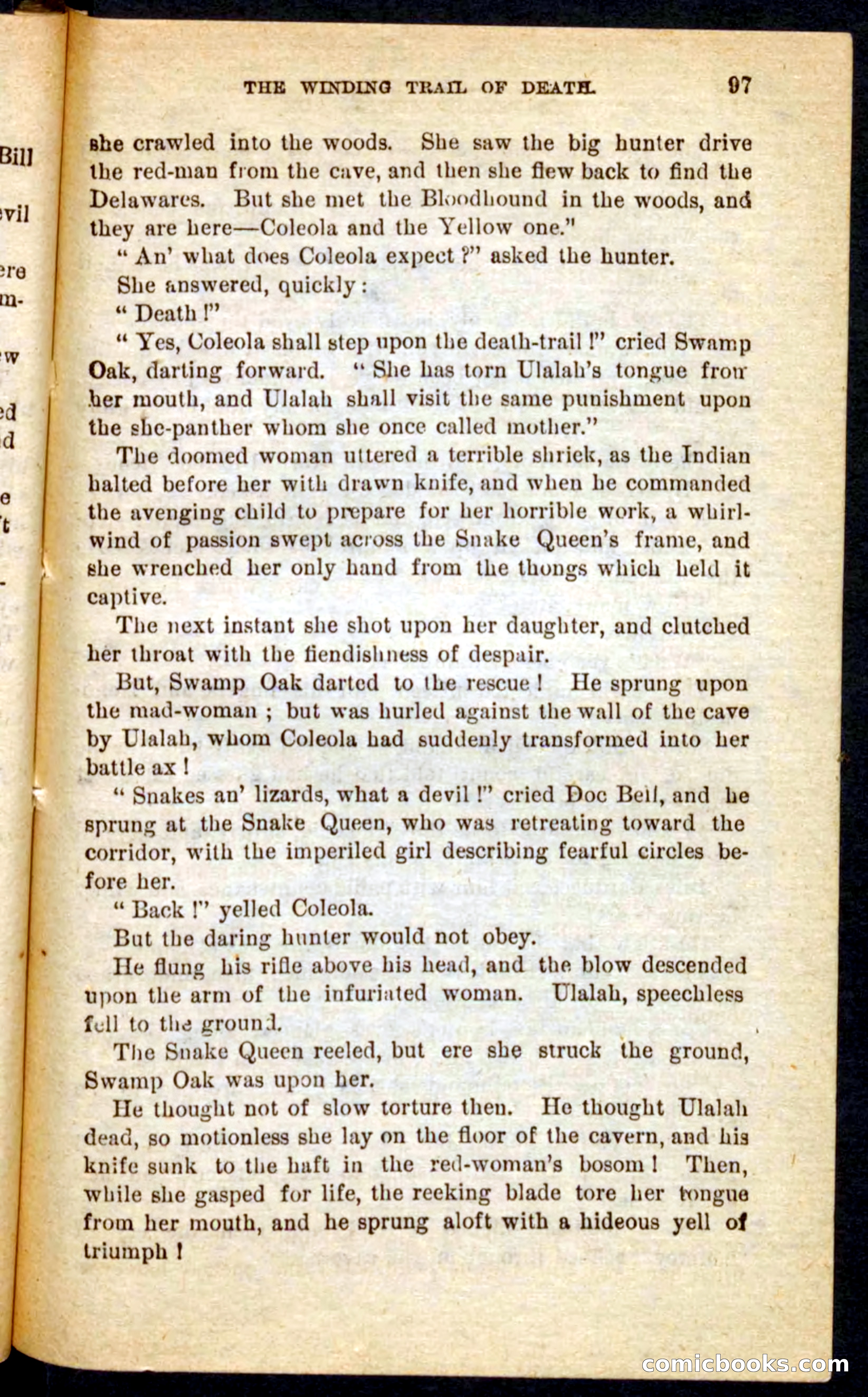 Beadle's Pocket Novels No. 69: The Yellow Hunter — page 93 of 100