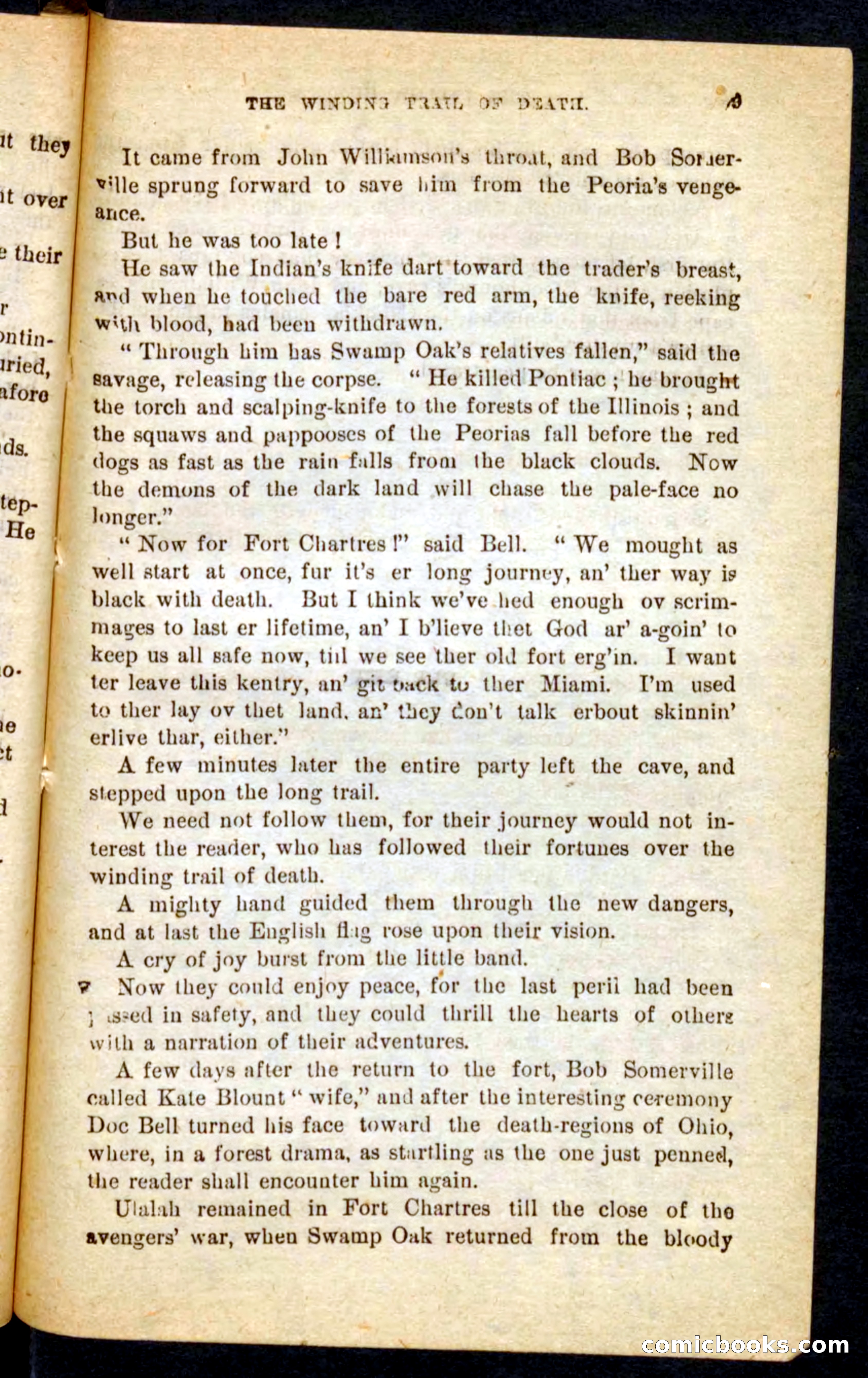 Beadle's Pocket Novels No. 69: The Yellow Hunter — page 95 of 100