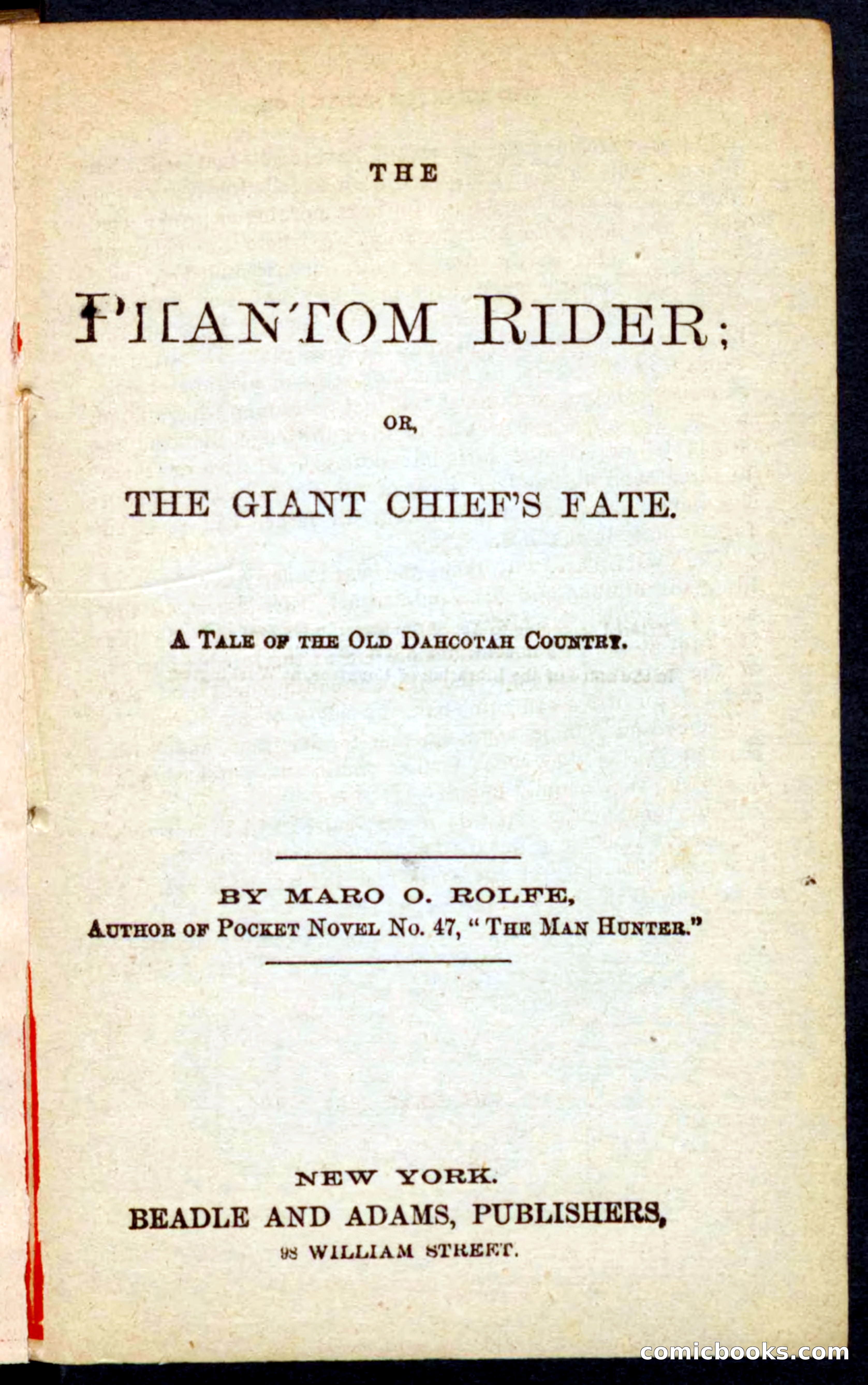 The Phantom Rider — page 3 of 100