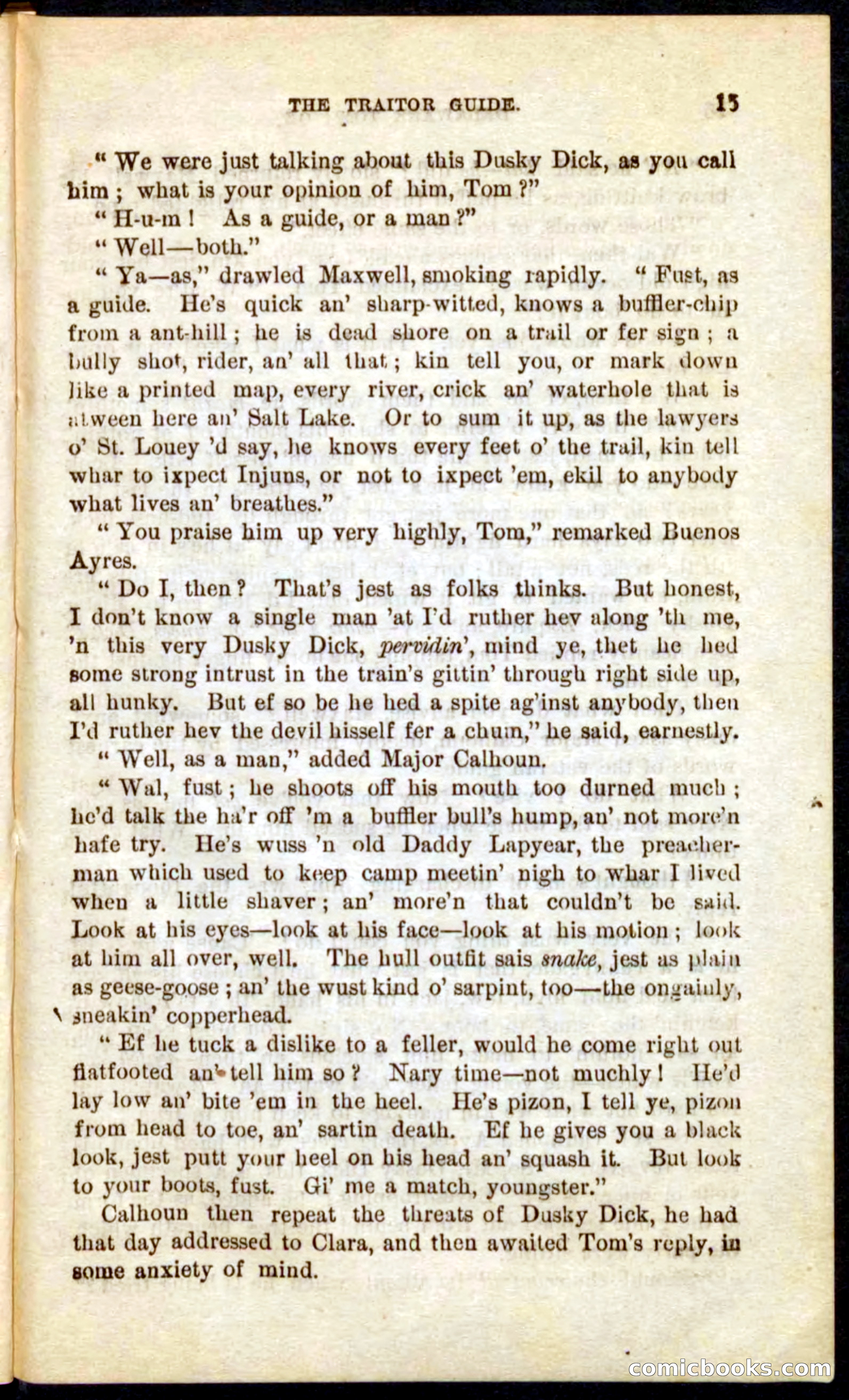 Beadle's Pocket Novels No. 71: Delaware Tom — page 11 of 100