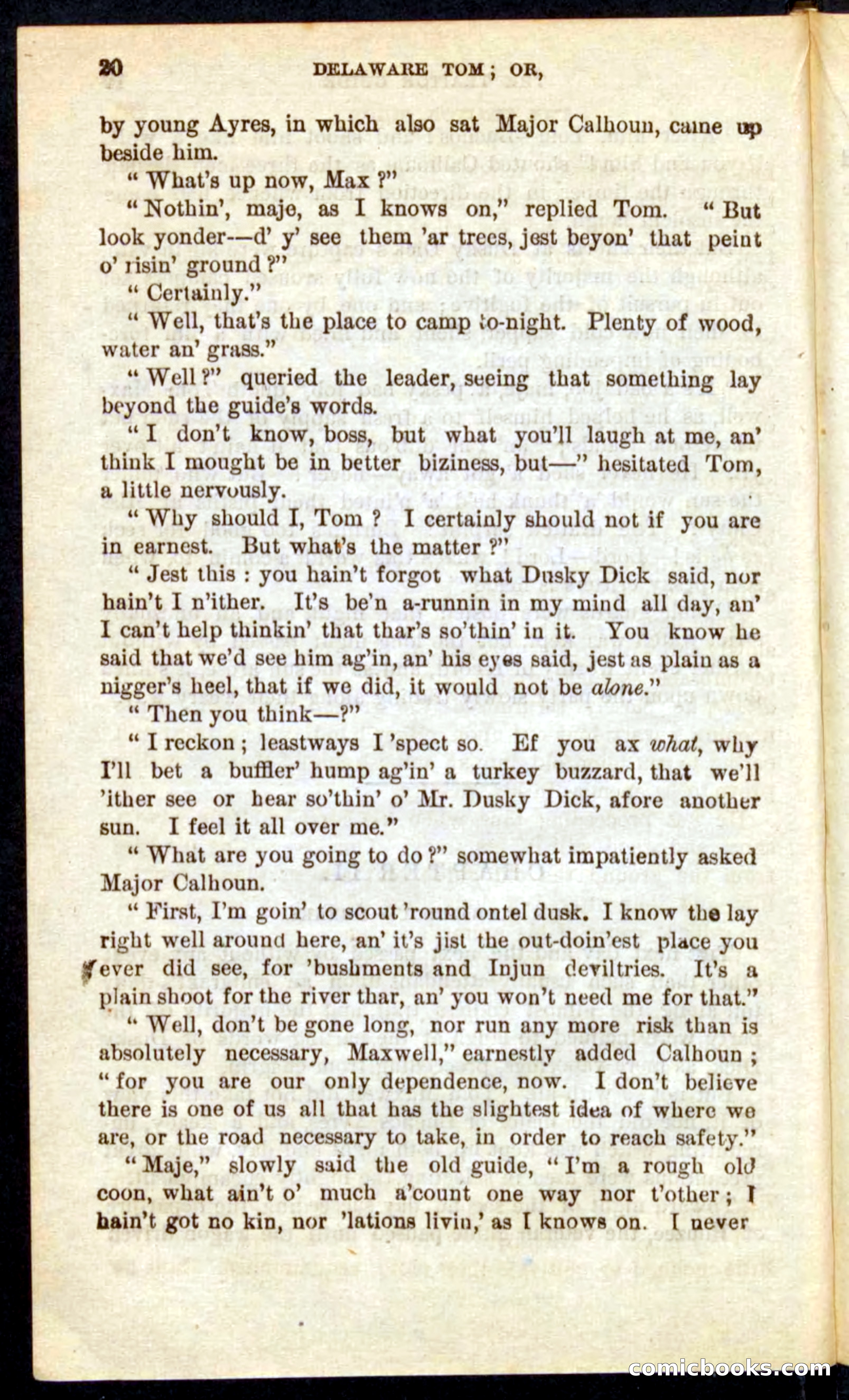 Beadle's Pocket Novels No. 71: Delaware Tom — page 16 of 100