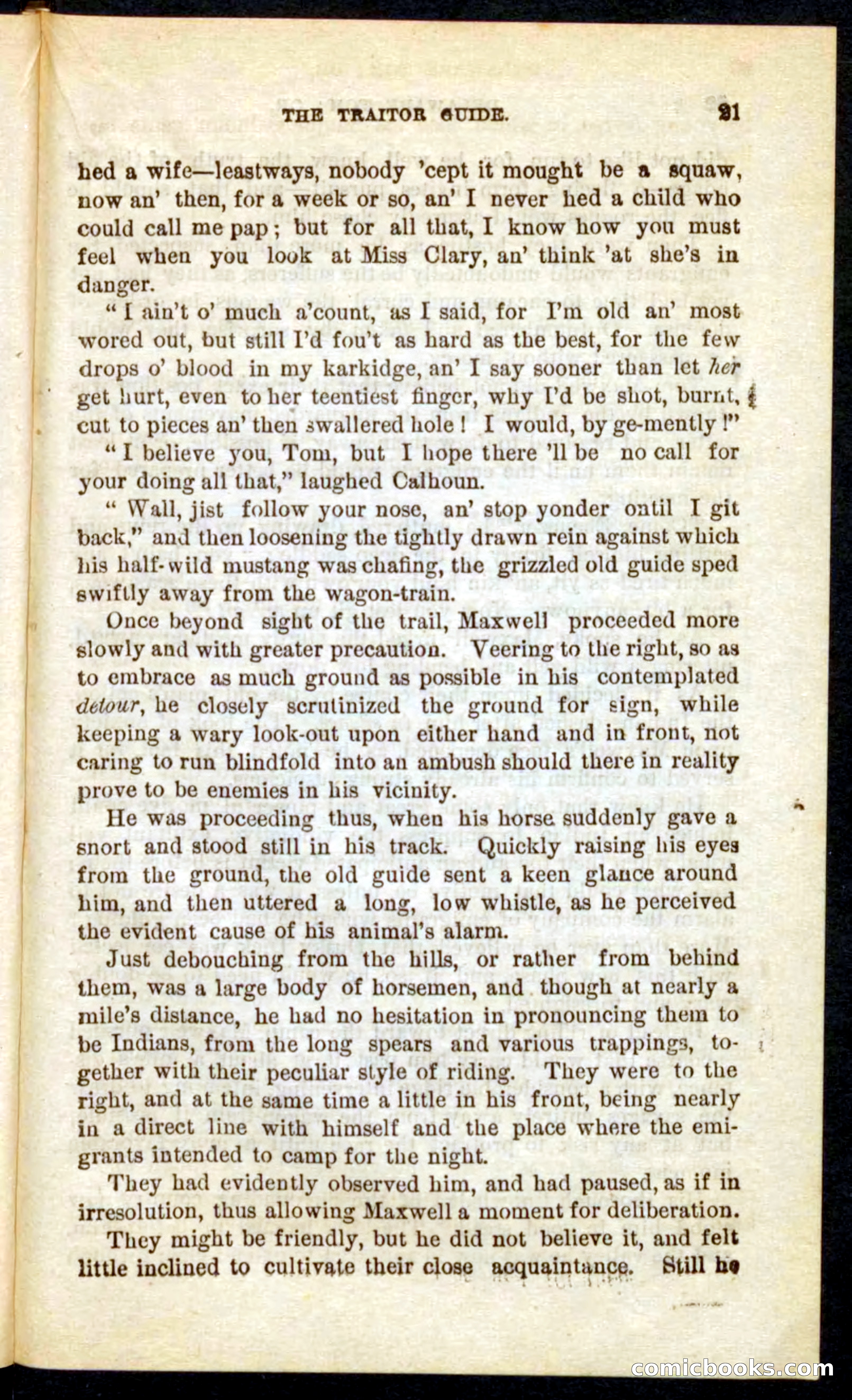 Beadle's Pocket Novels No. 71: Delaware Tom — page 17 of 100