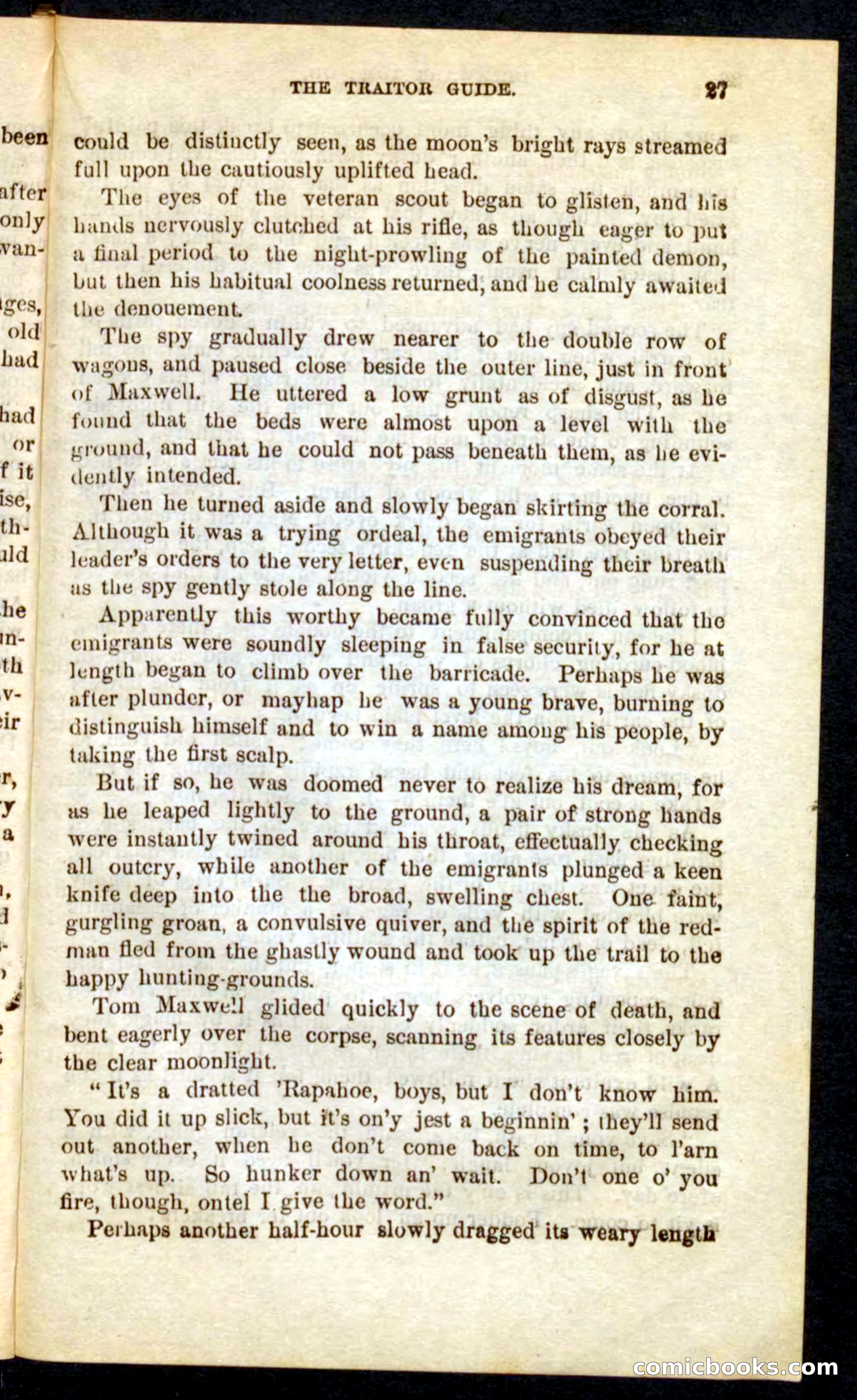 Beadle's Pocket Novels No. 71: Delaware Tom — page 23 of 100